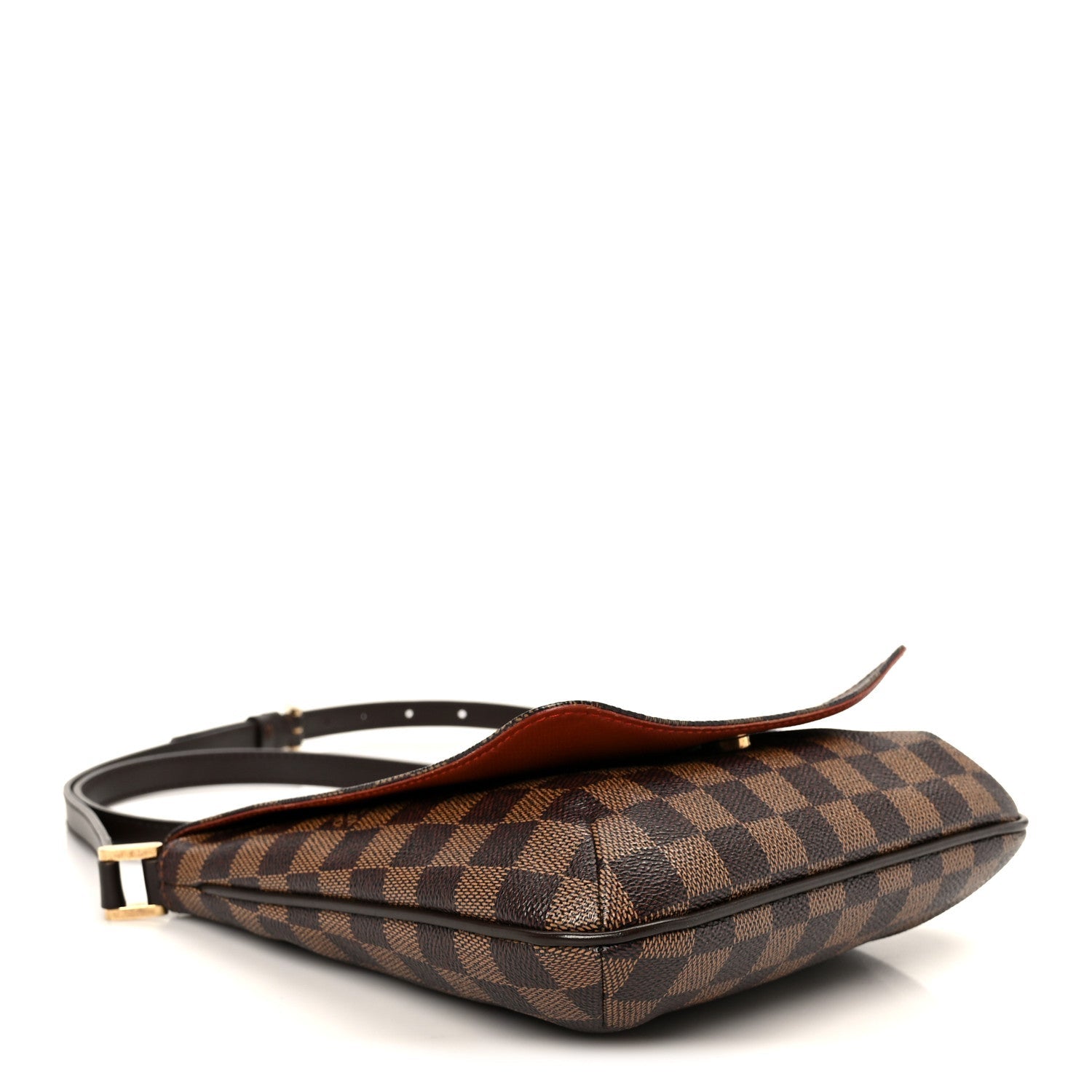 Damier Ebene Musette Salsa Long Strap