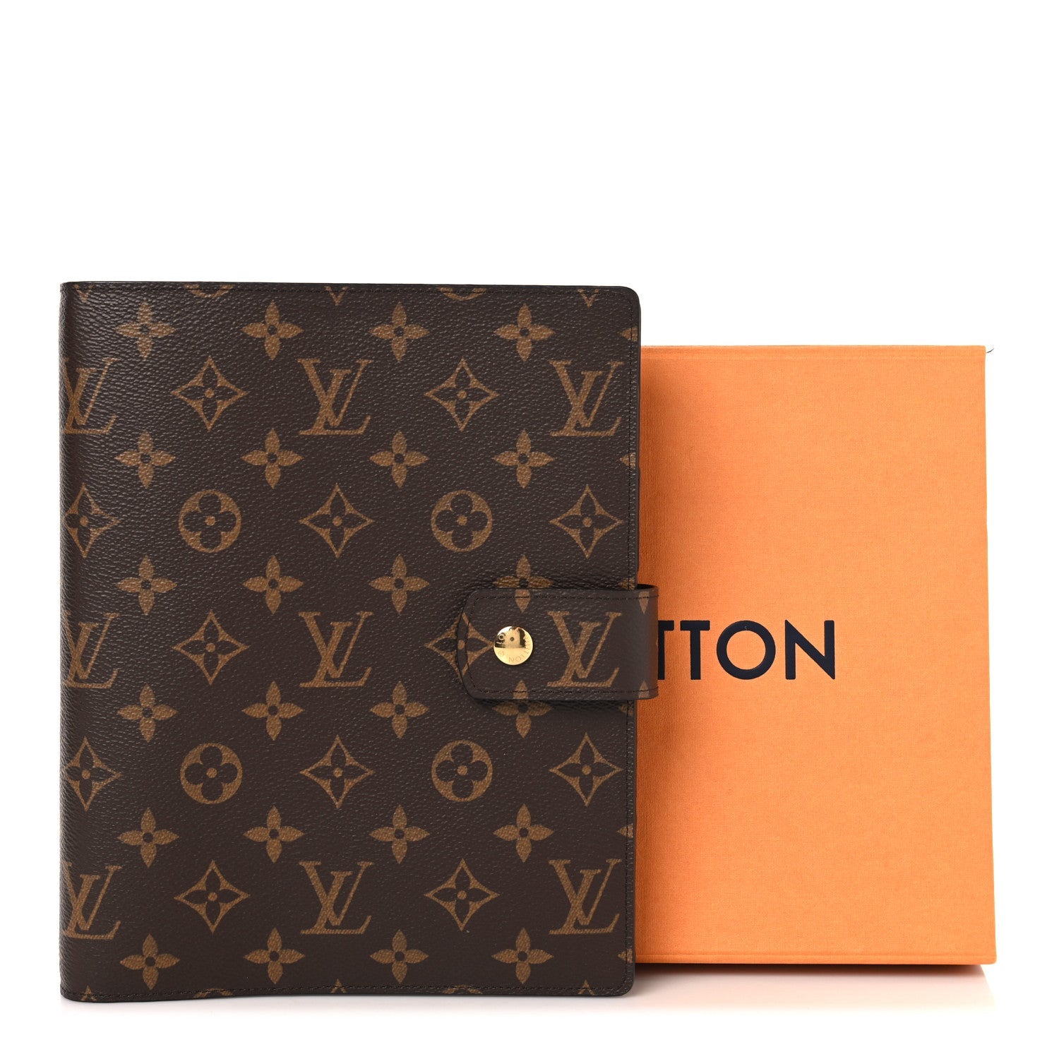 Monogram Large Ring Agenda Cover