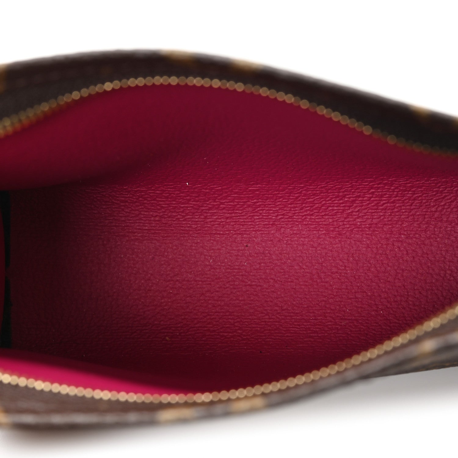 Monogram Toiletry Pouch 15 Fuchsia