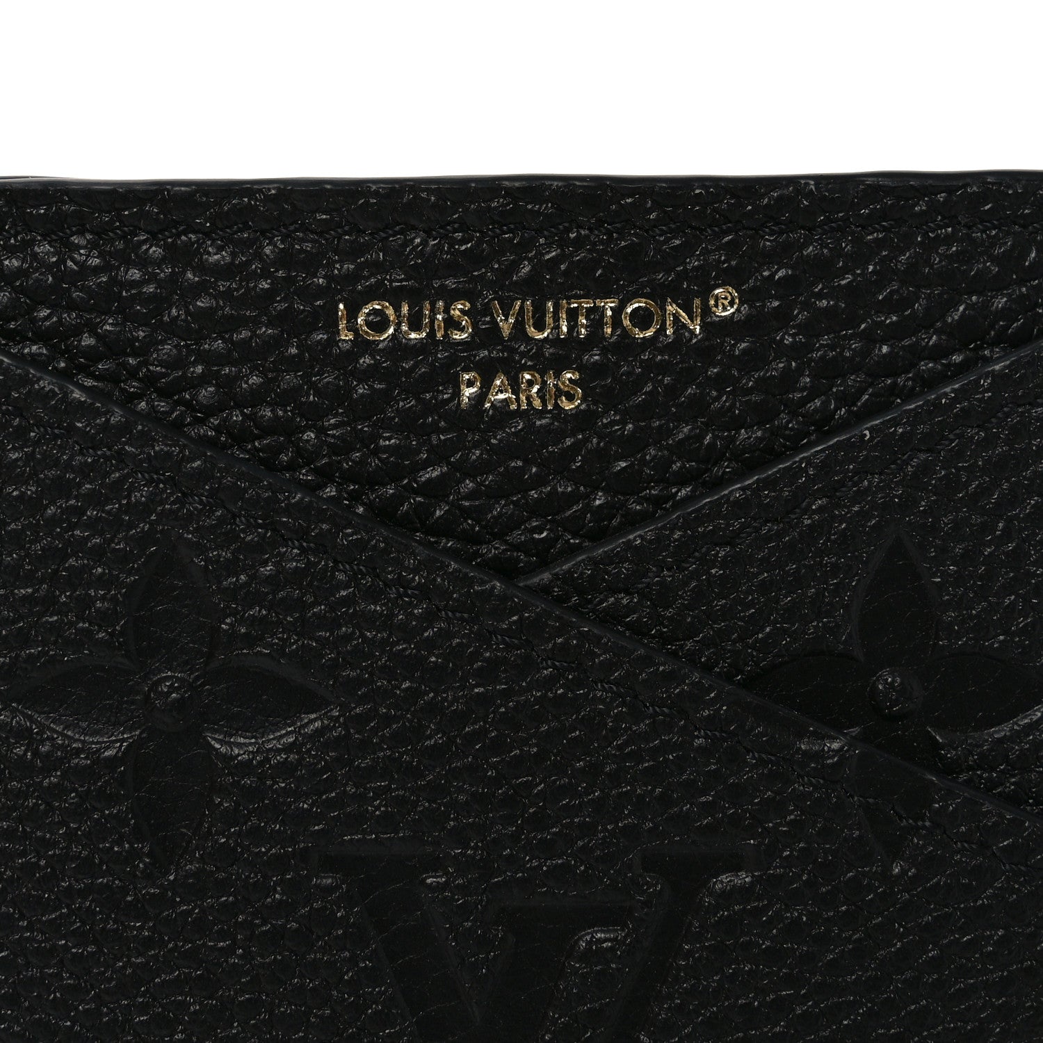 Empreinte Criss Cross Card Holder Black