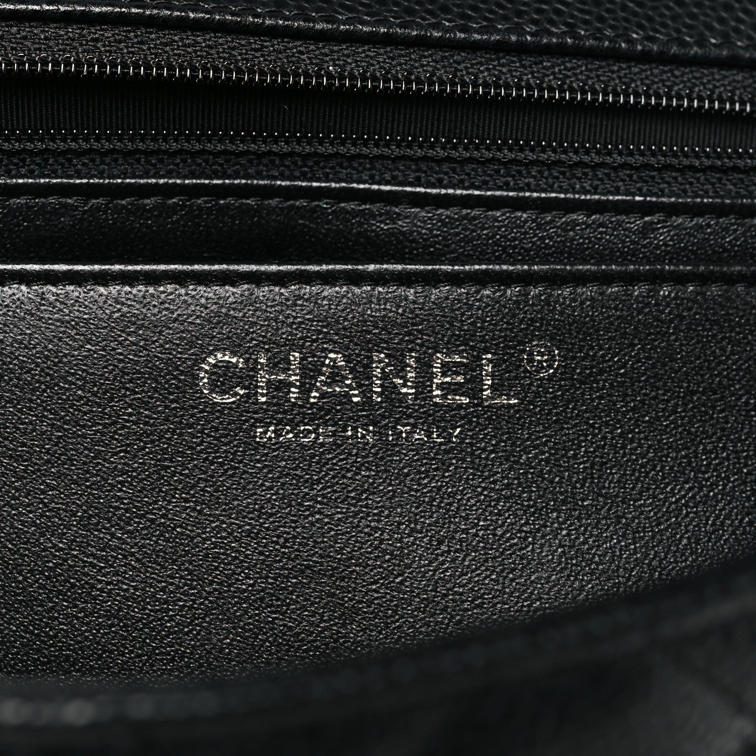 Caviar Quilted Jumbo Single Flap Black