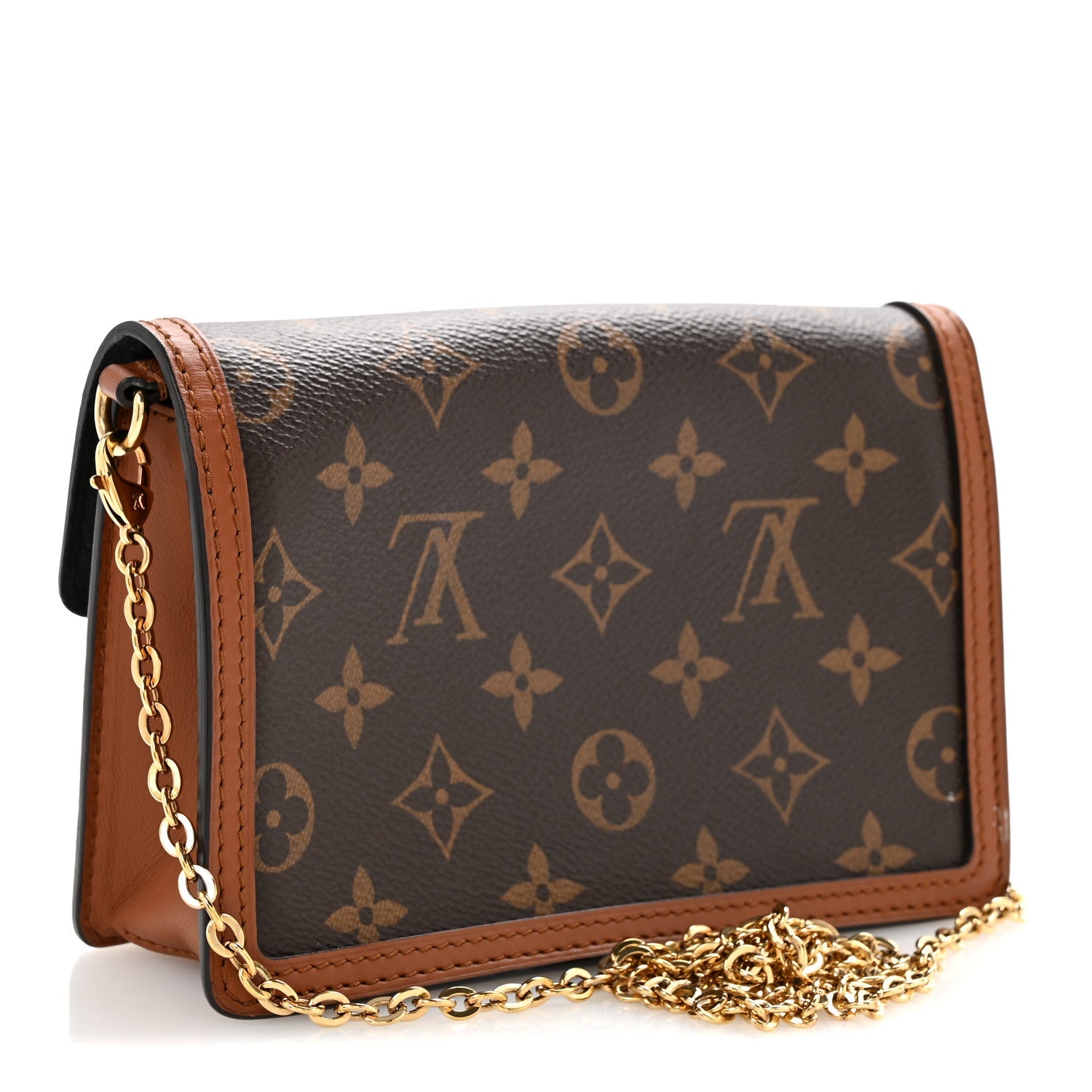 Reverse Monogram Dauphine Chain Wallet