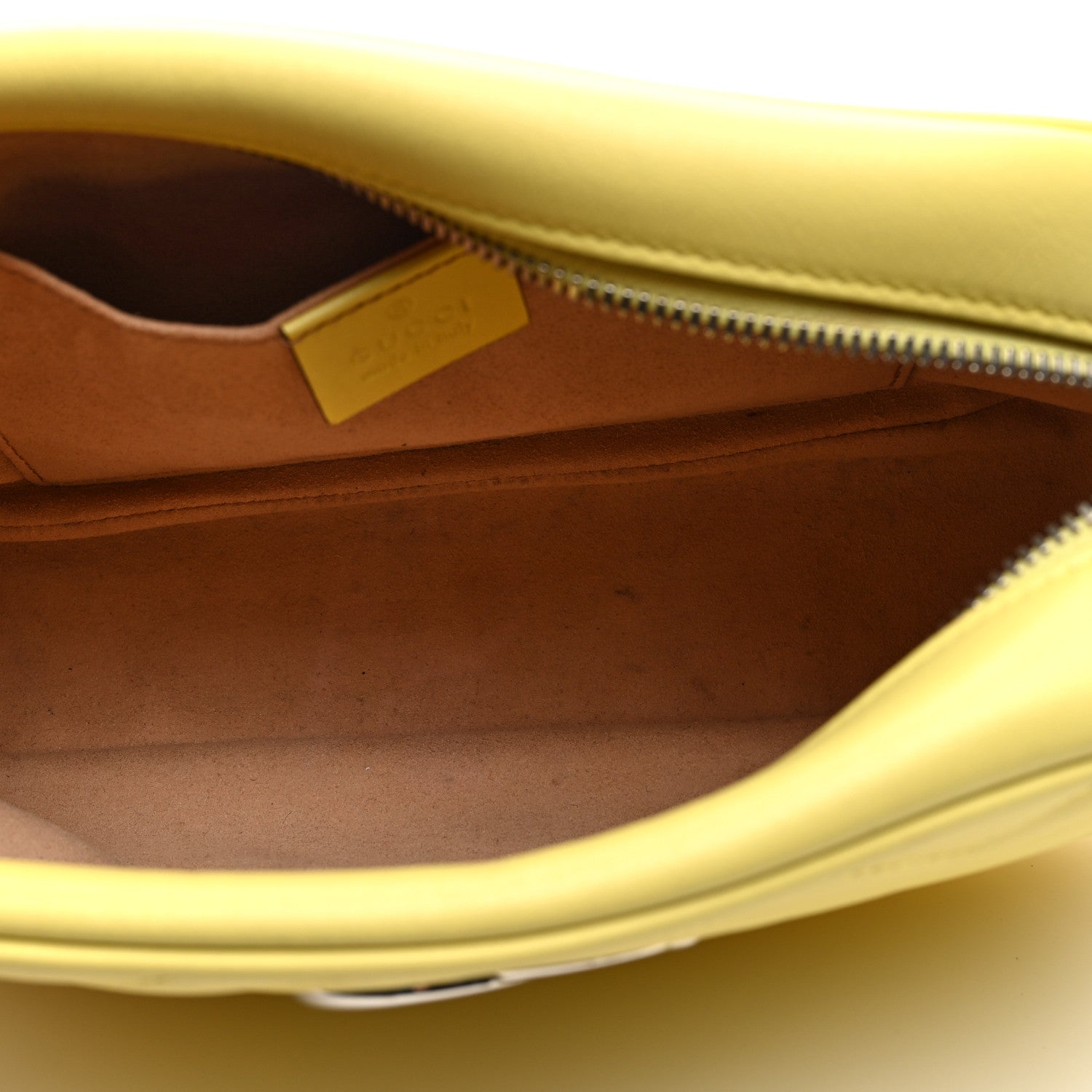 Calfskin Matelasse Small GG Marmont Chain Shoulder Bag Banana