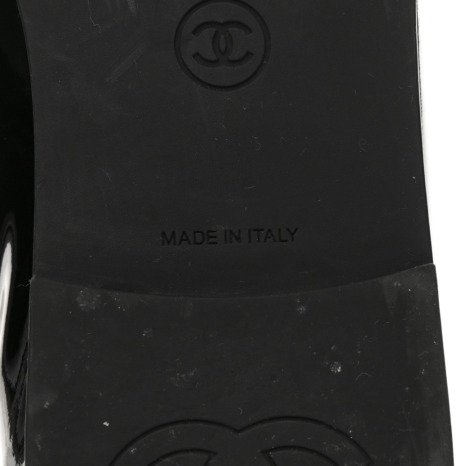 Patent CC Mocassin Loafers 38 Black