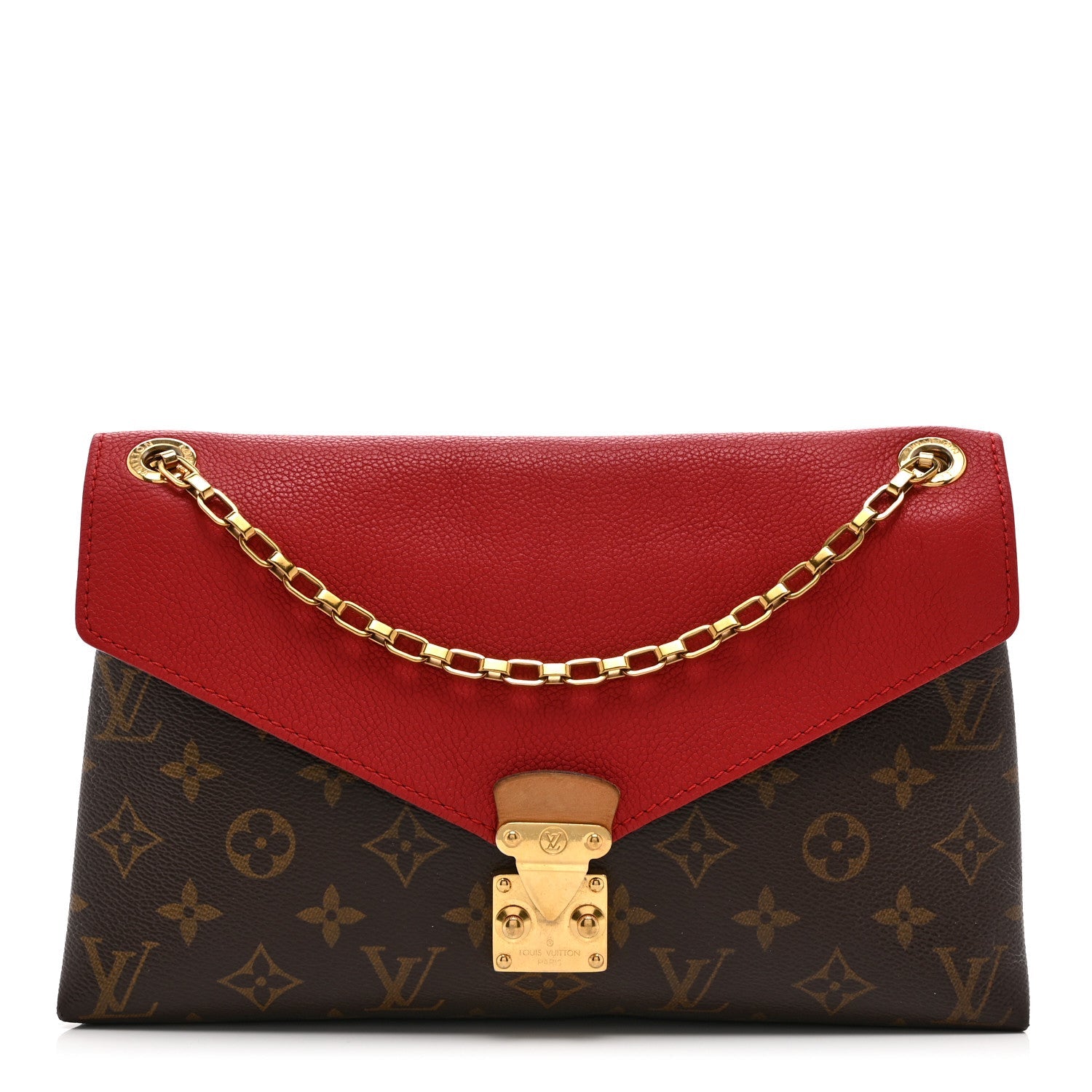 Monogram Pallas Chain Cherry