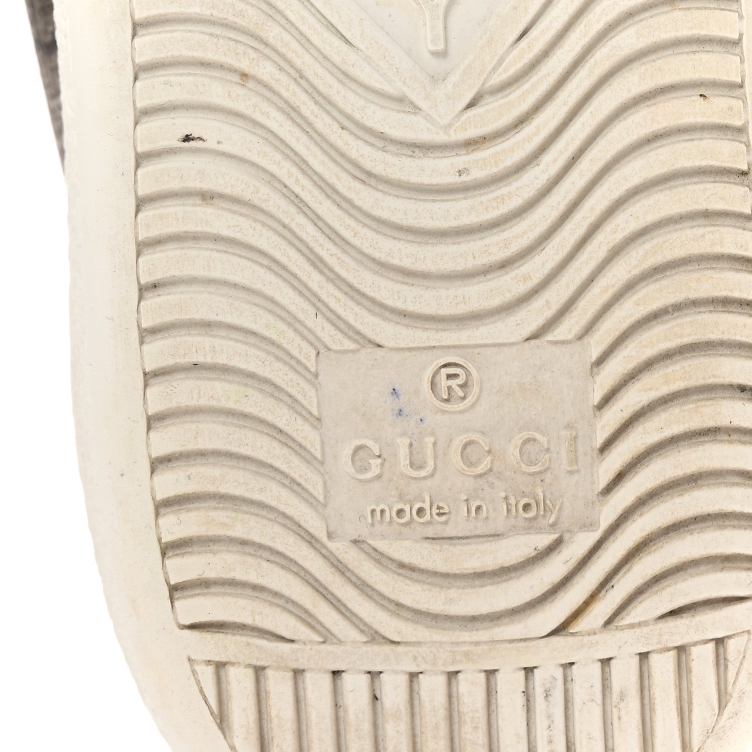 GG Supreme Monogram Boutique Ace Sneakers 35 Brown