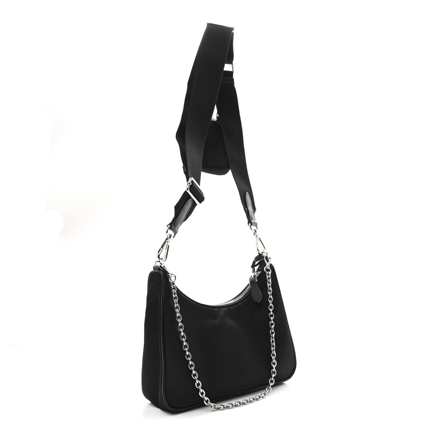 Nylon Re-Edition 2005 Shoulder Bag Black