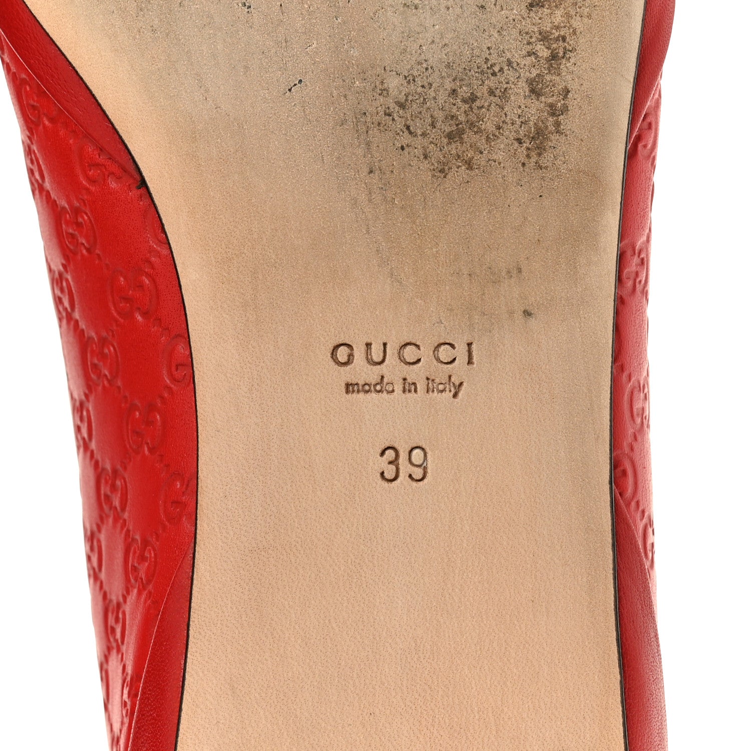 Microguccissima Flats 39 Hibiscus Red