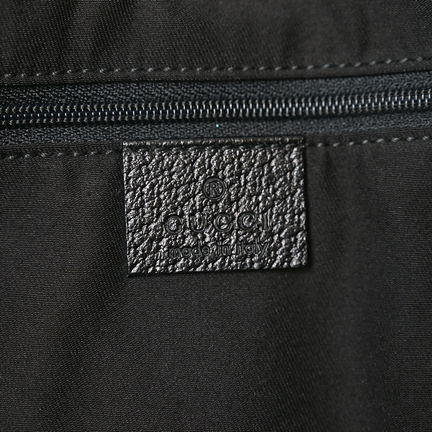 Monogram Large Abbey Tote Navy Black