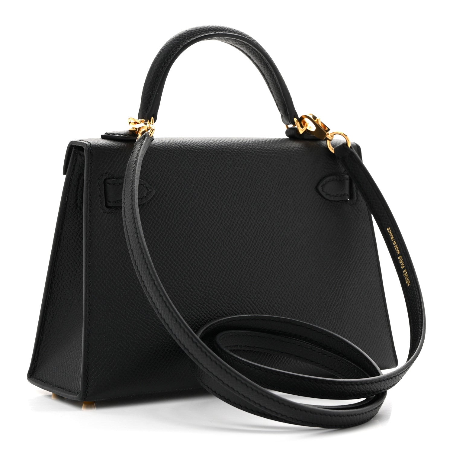 Epsom Mini Kelly Sellier 20 Black