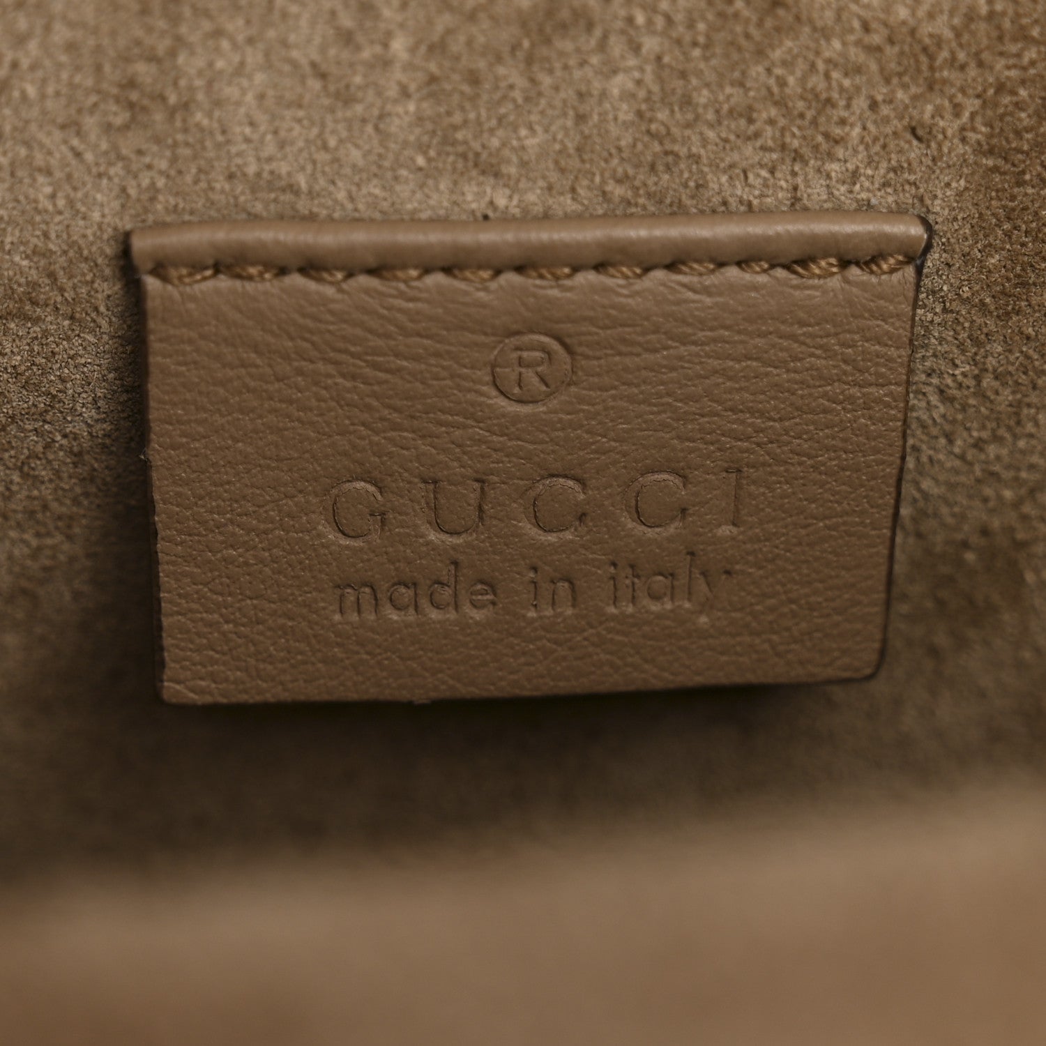 GG Supreme Monogram Mini Dionysus Shoulder Bag Taupe