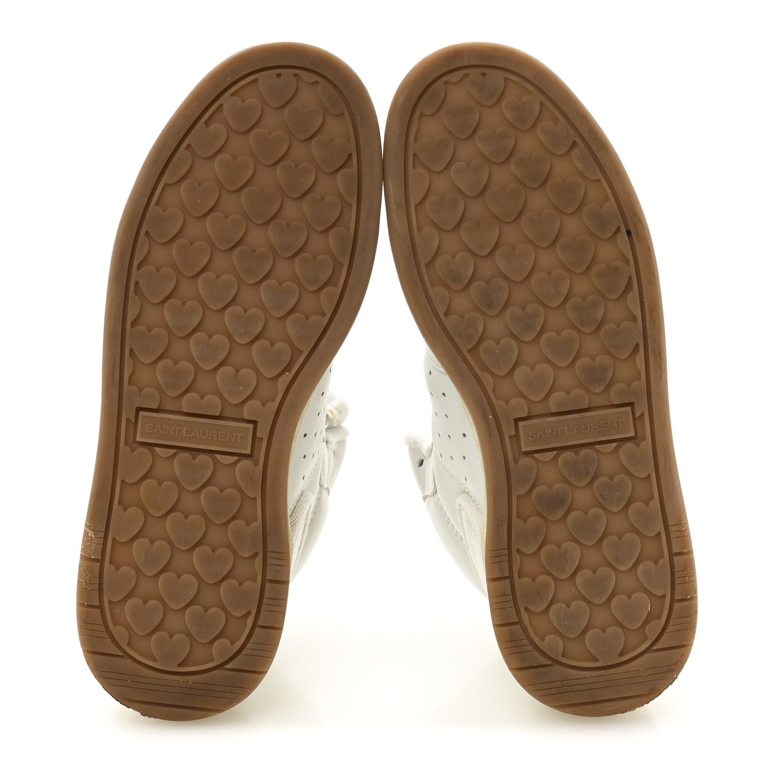 Calfskin Womens SL/80 Mid Top Sneakers 37.5 Optic White