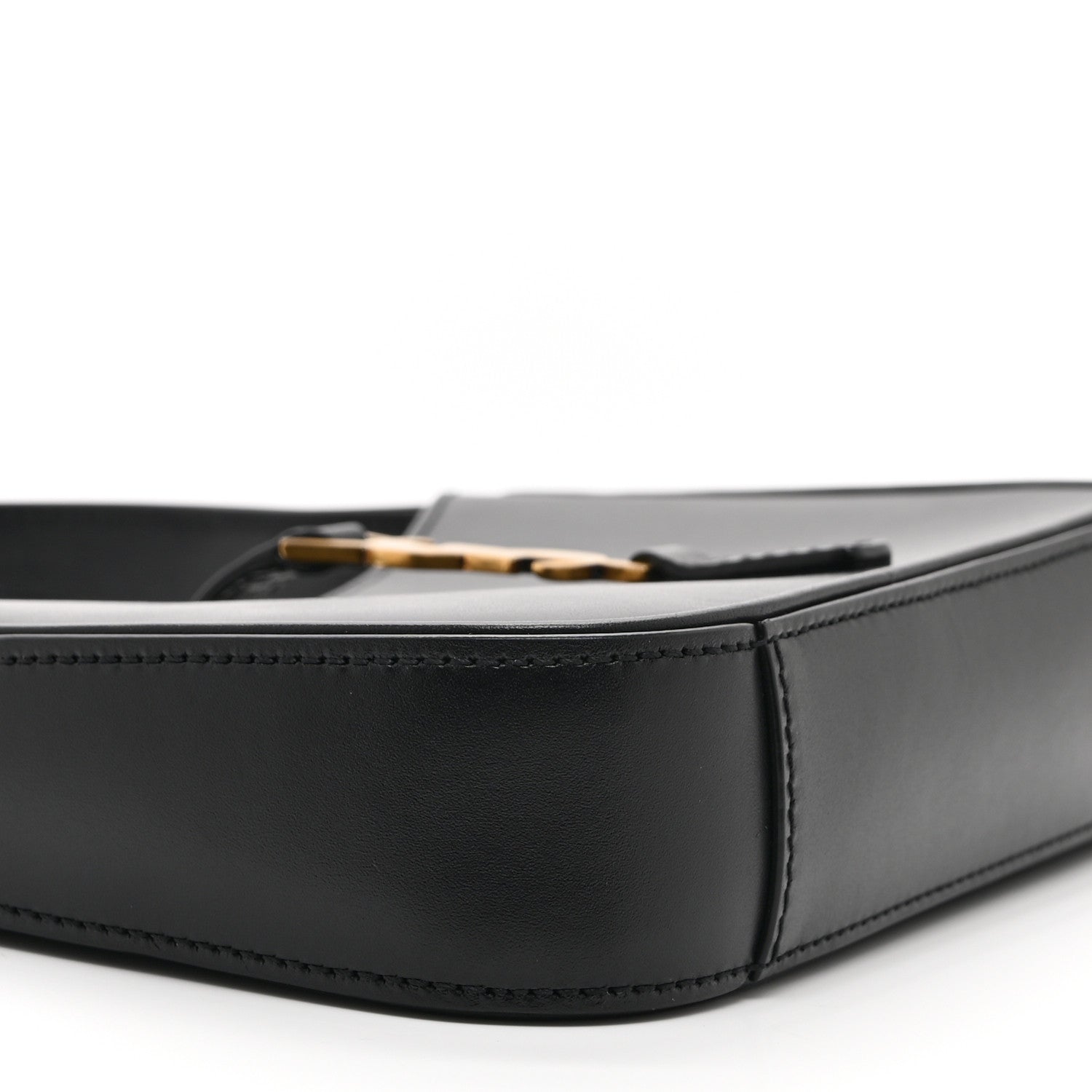 Smooth Calfskin Le 5 A 7 Mini Hobo Black