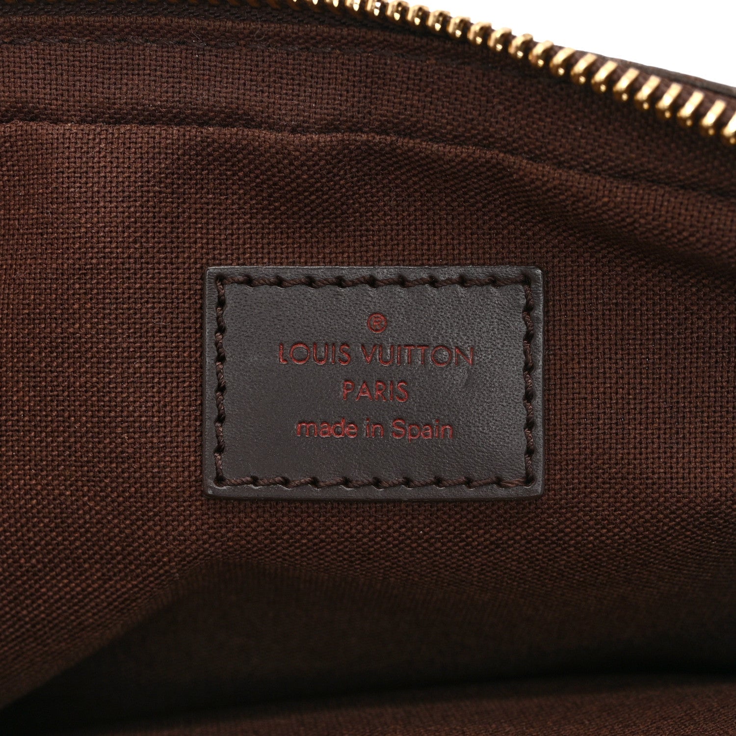 Damier Ebene Brooklyn Bum Bag