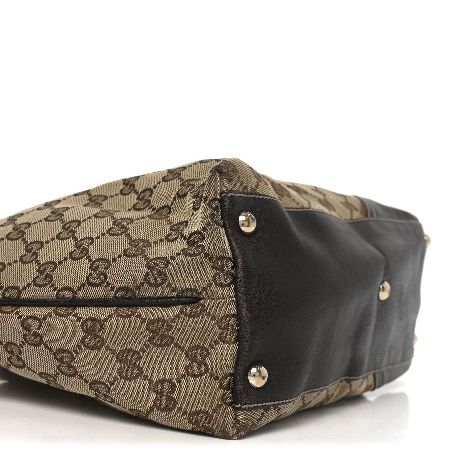 Monogram Medium New Britt Tote Brown