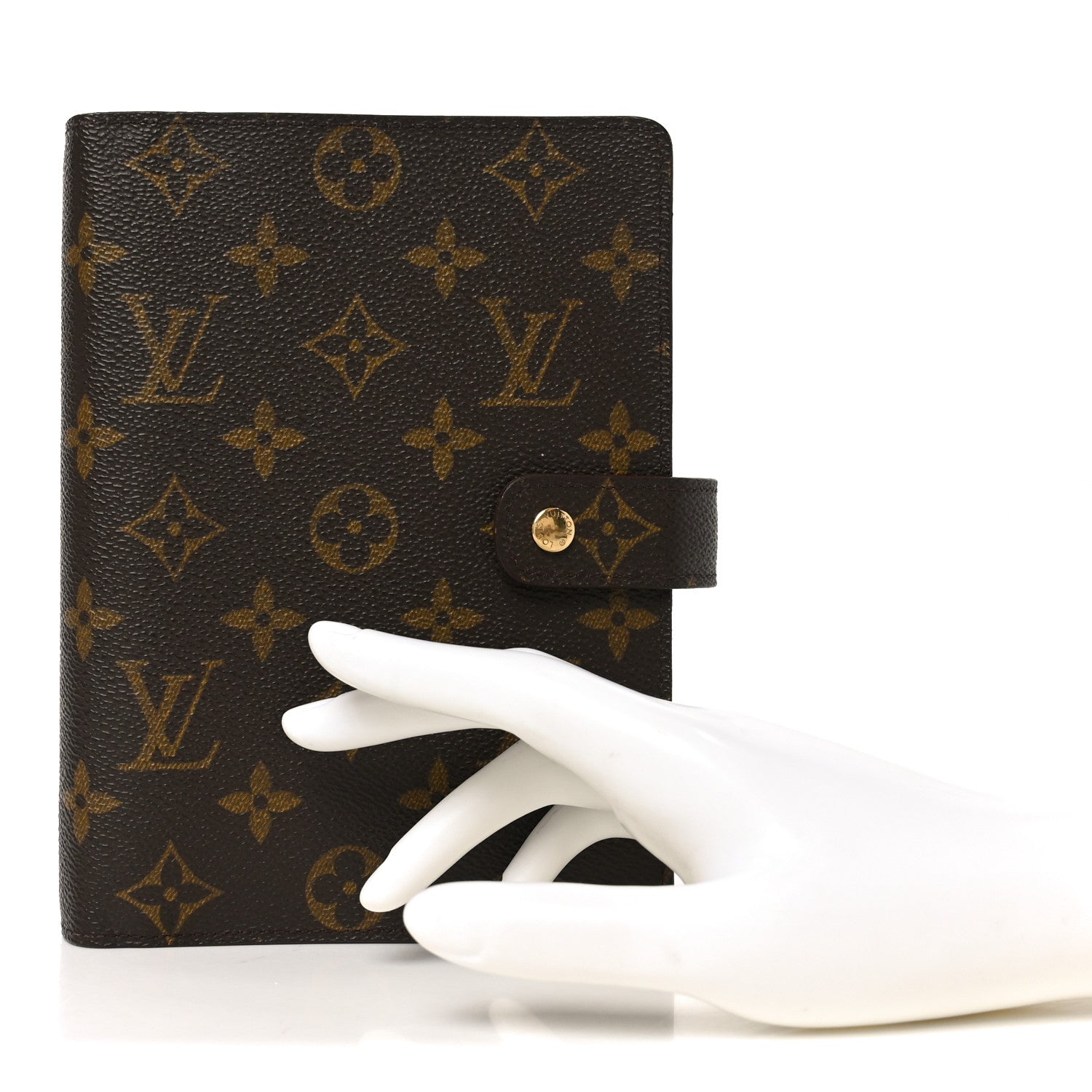 Monogram Medium Ring Agenda Cover