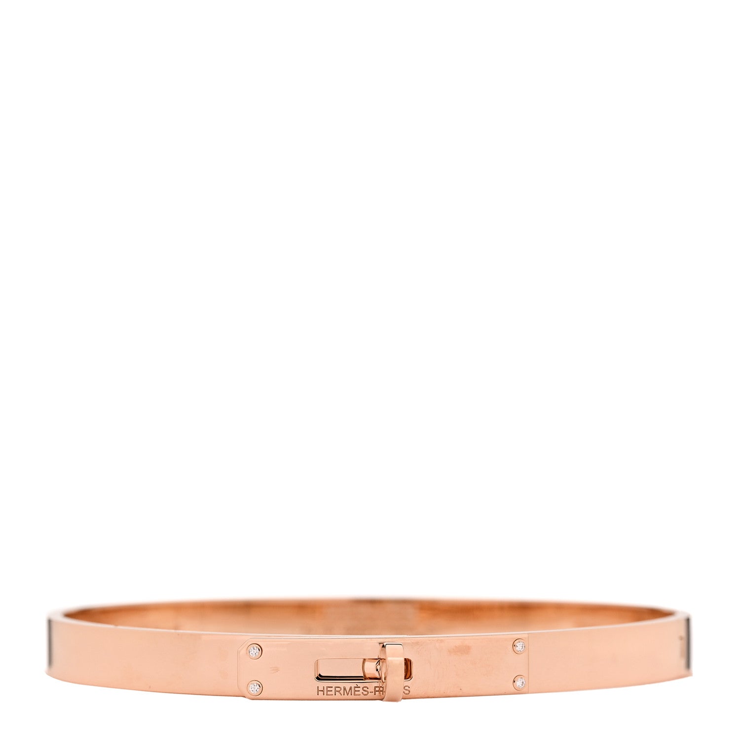 18K Rose Gold Diamond PM Kelly Bracelet ST