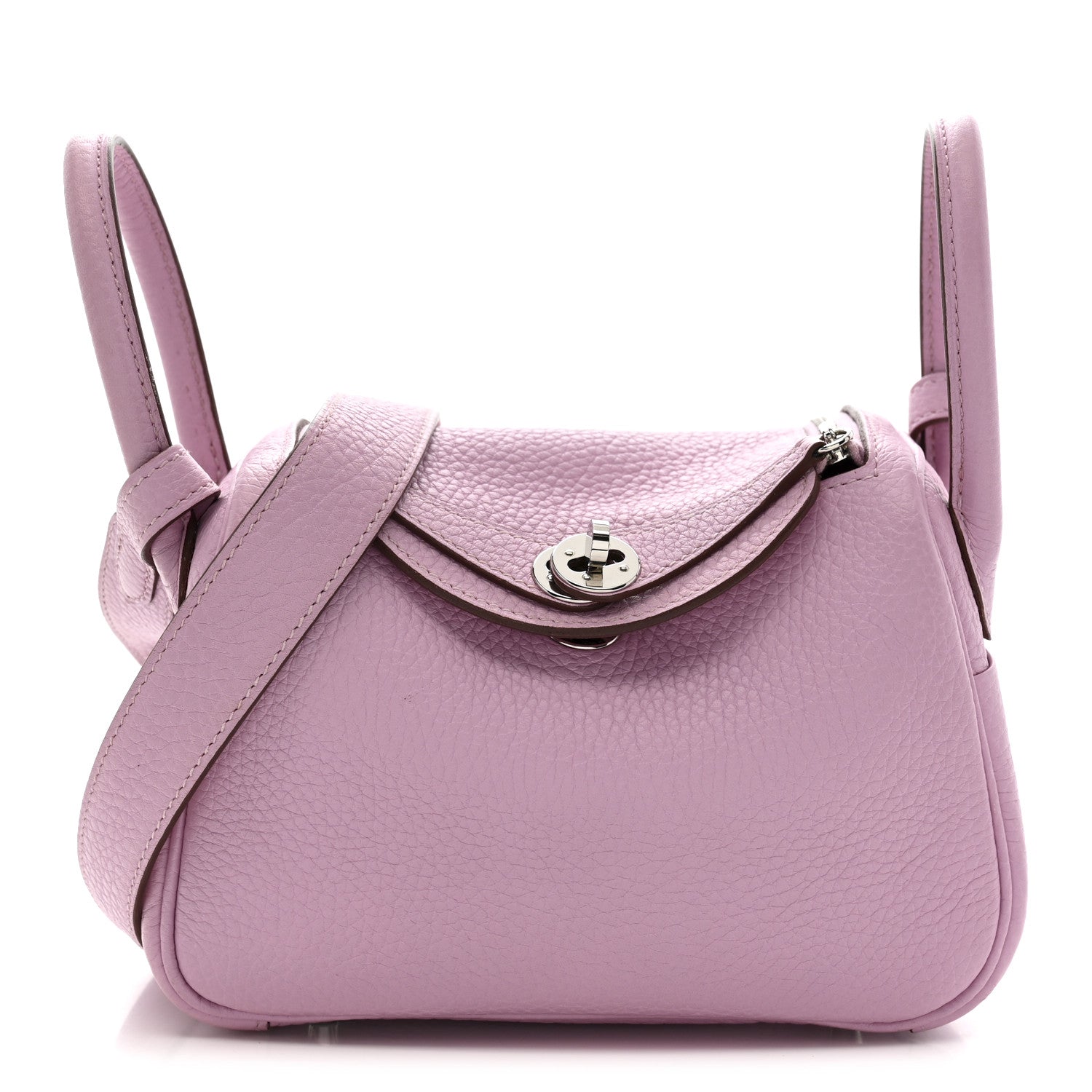 Taurillon Clemence Mini Lindy 20 Mauve Sylvestre