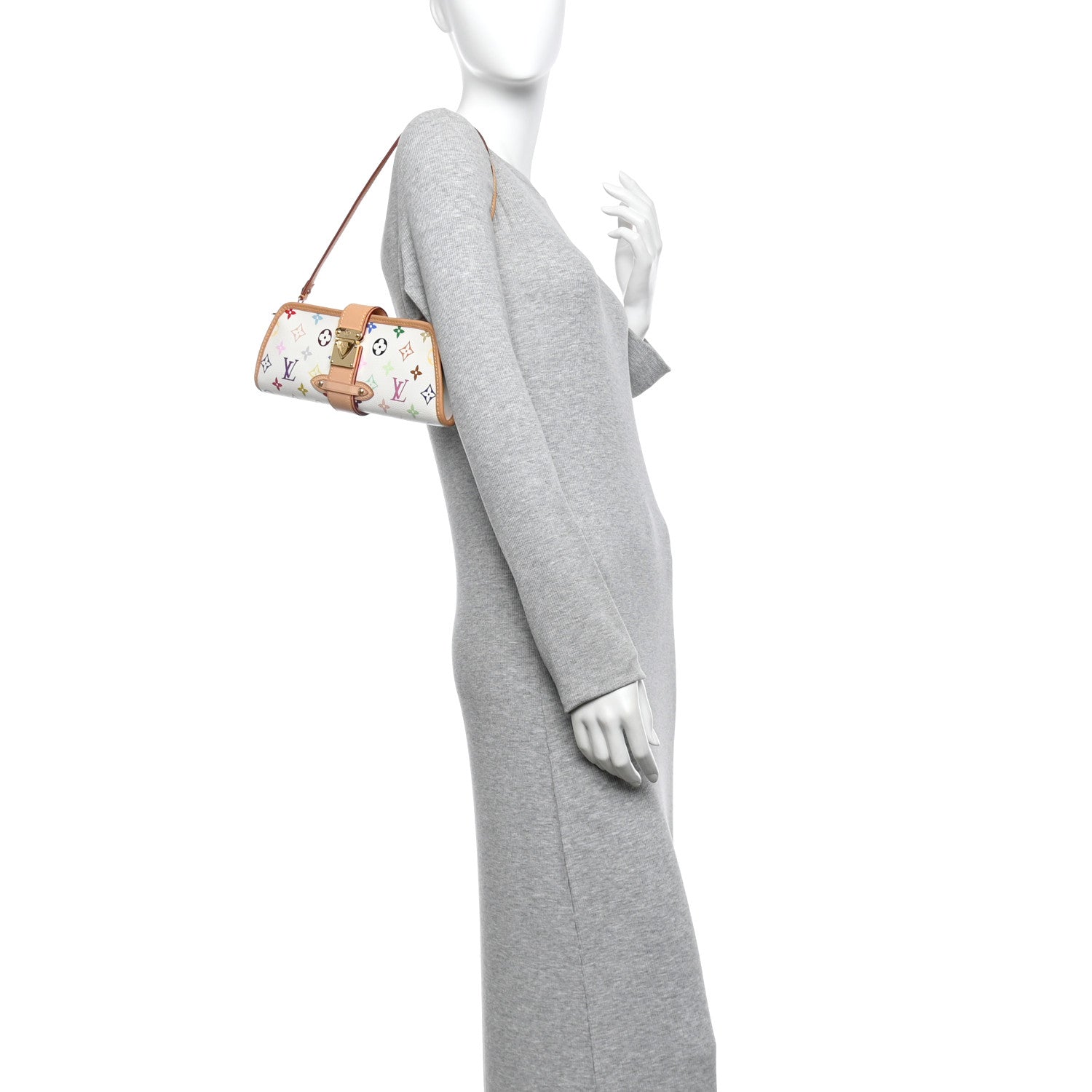 Monogram Multicolor Shirley White