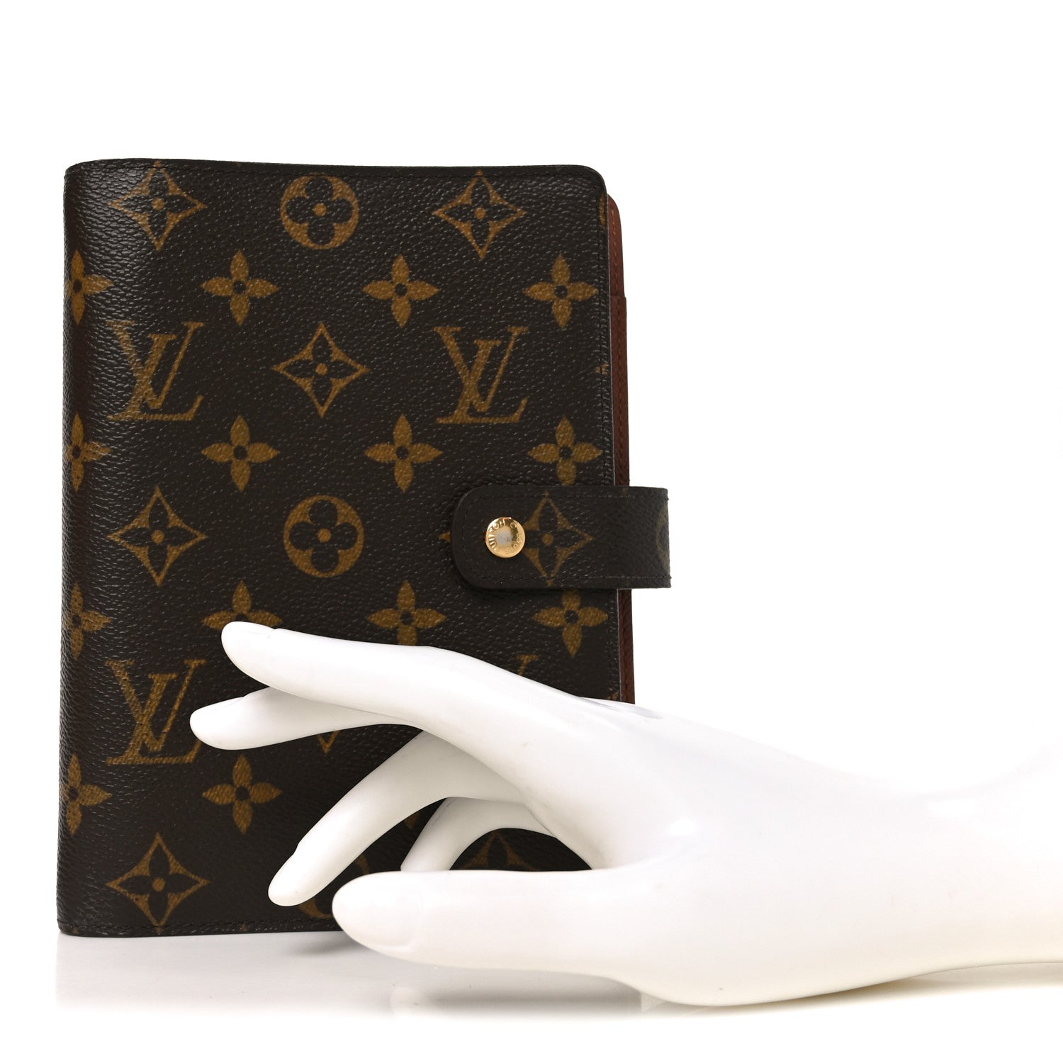 Monogram Medium Ring Agenda Cover