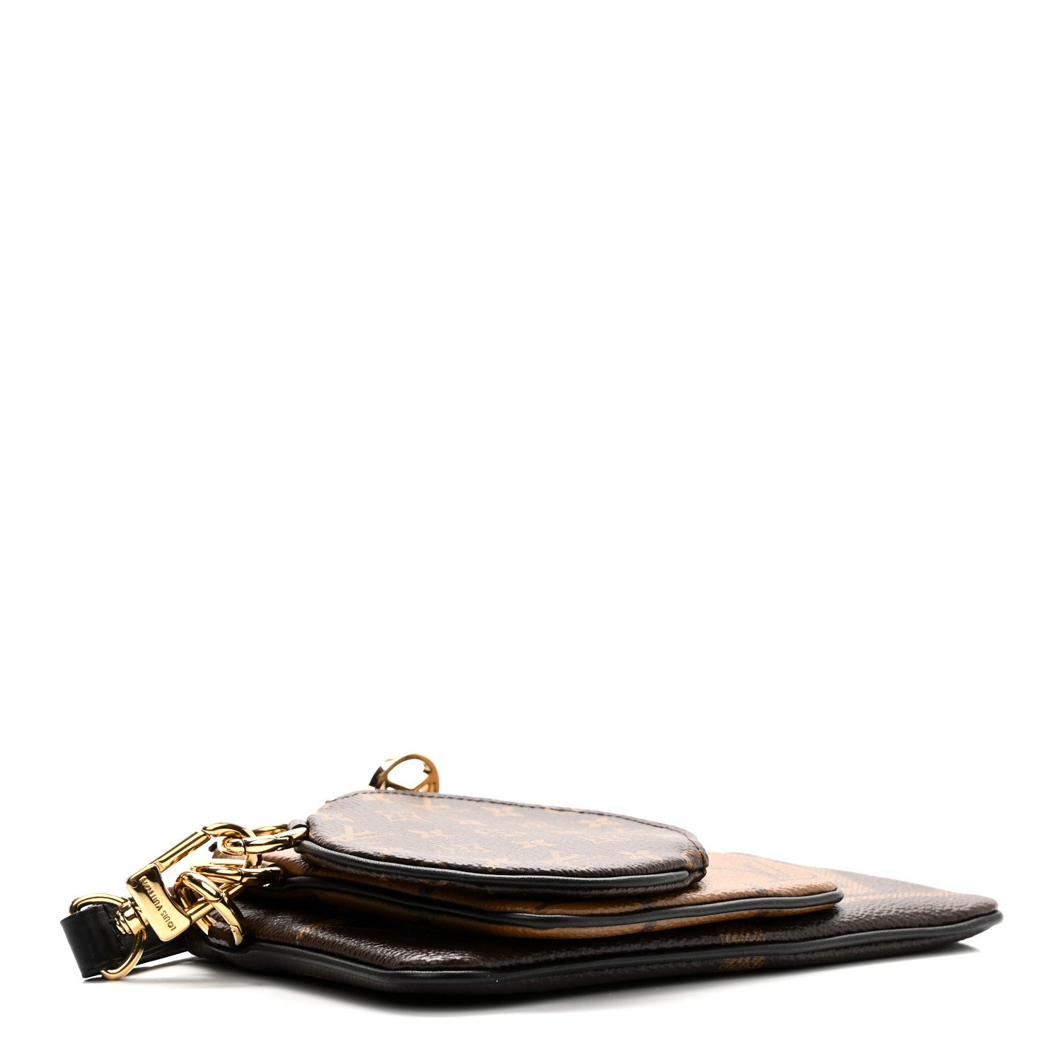 Reverse Monogram Giant Trio Pouch