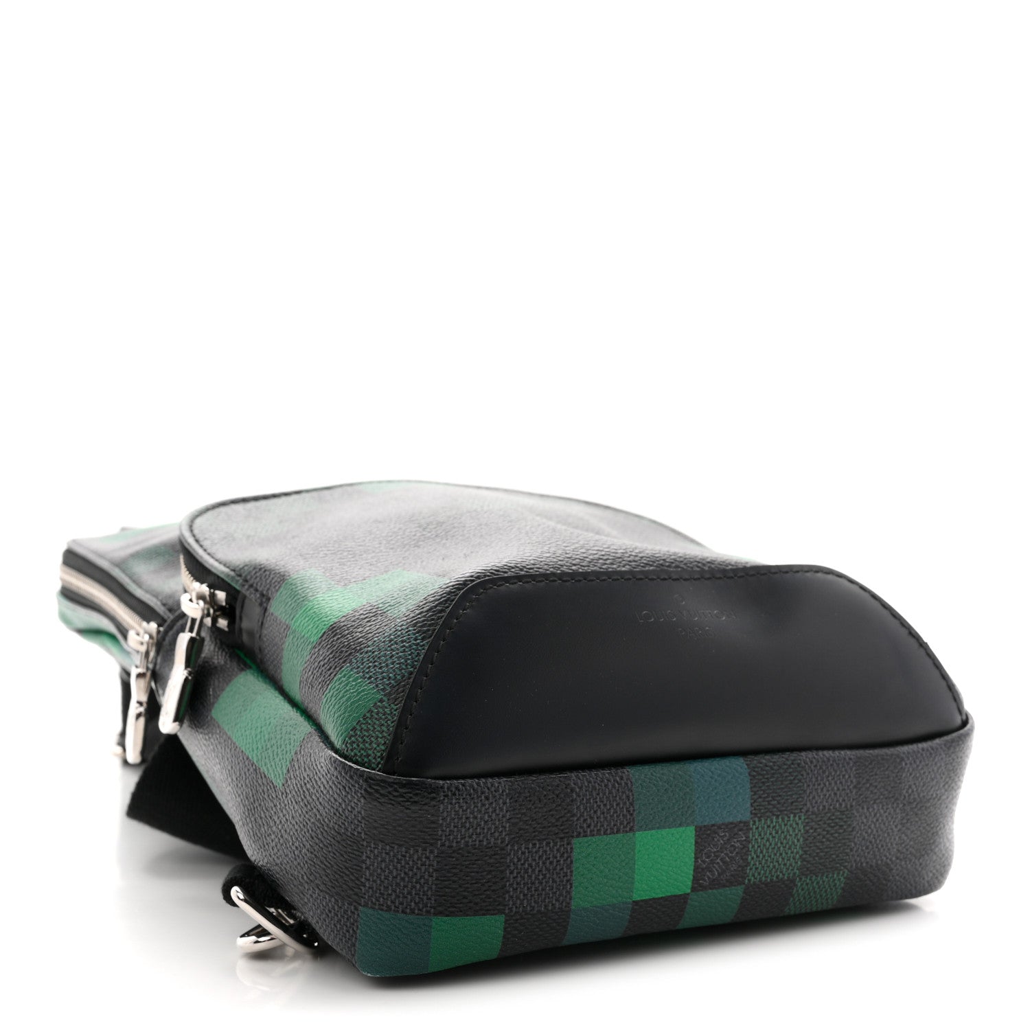 Damier Graphite Pixel Avenue Sling Backpack Vert
