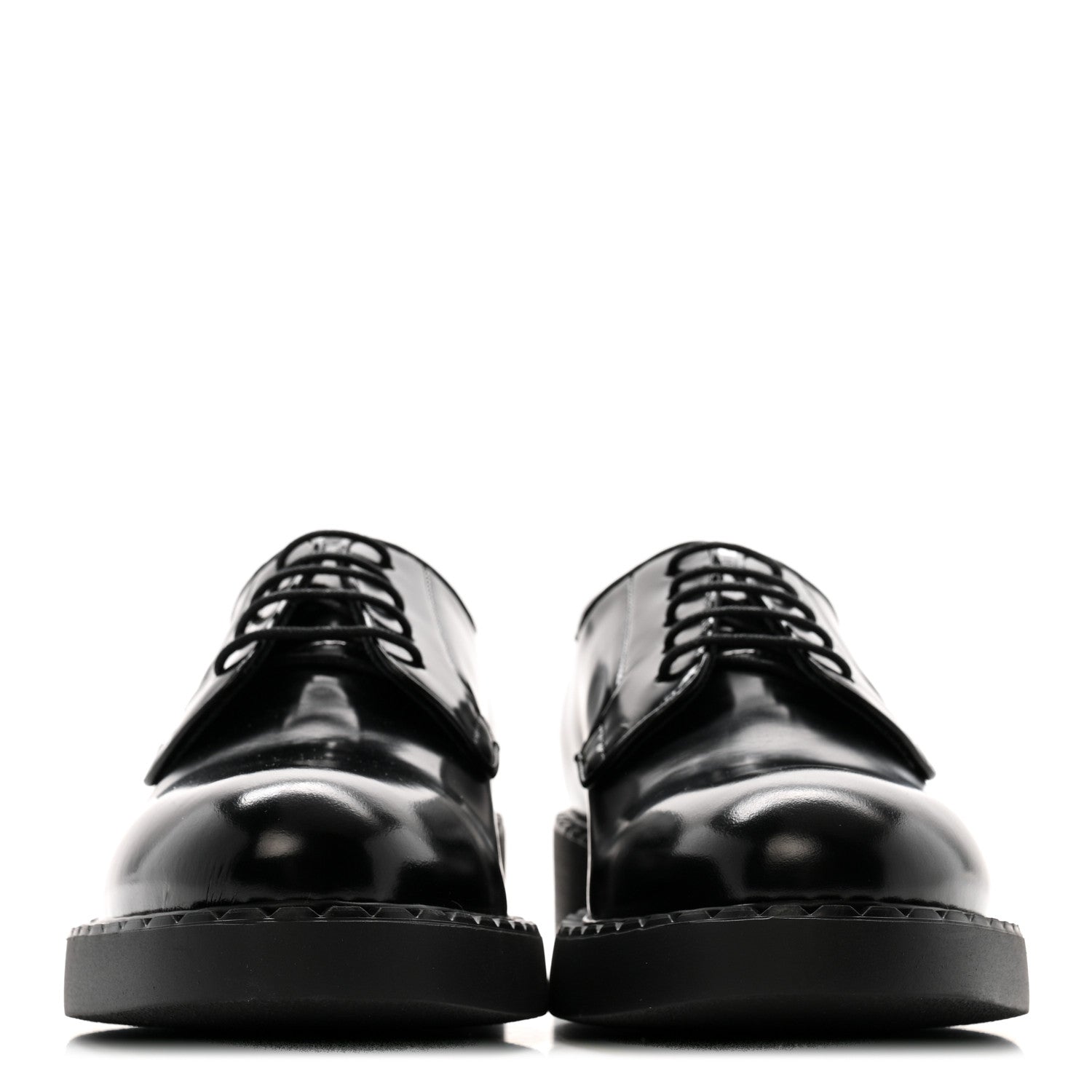 Spazzolato Calzature Donna 50mm Derby Loafers 39 Black