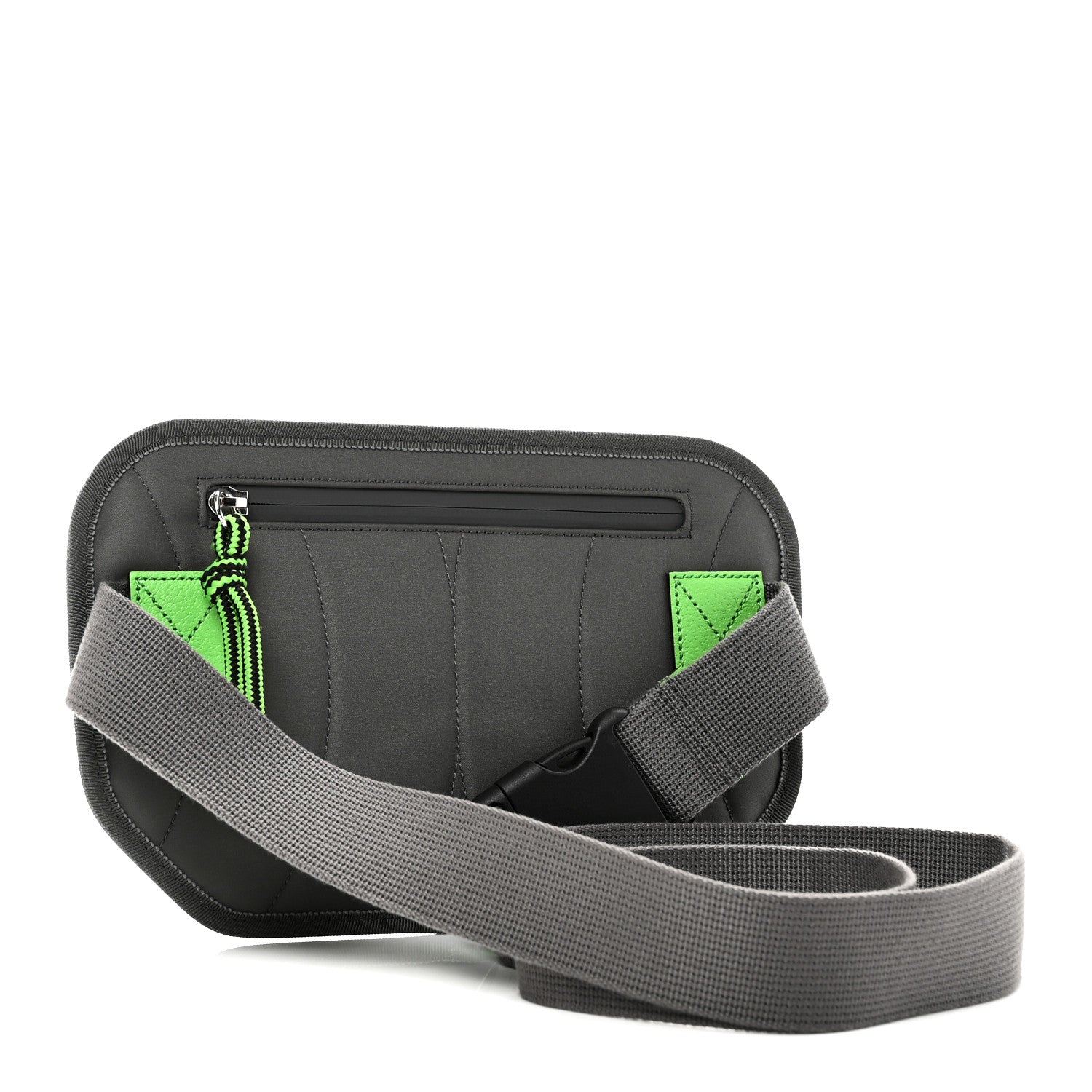 Jersey GG Monogram All Over Sporty Belt Bag Green Grey Multicolor