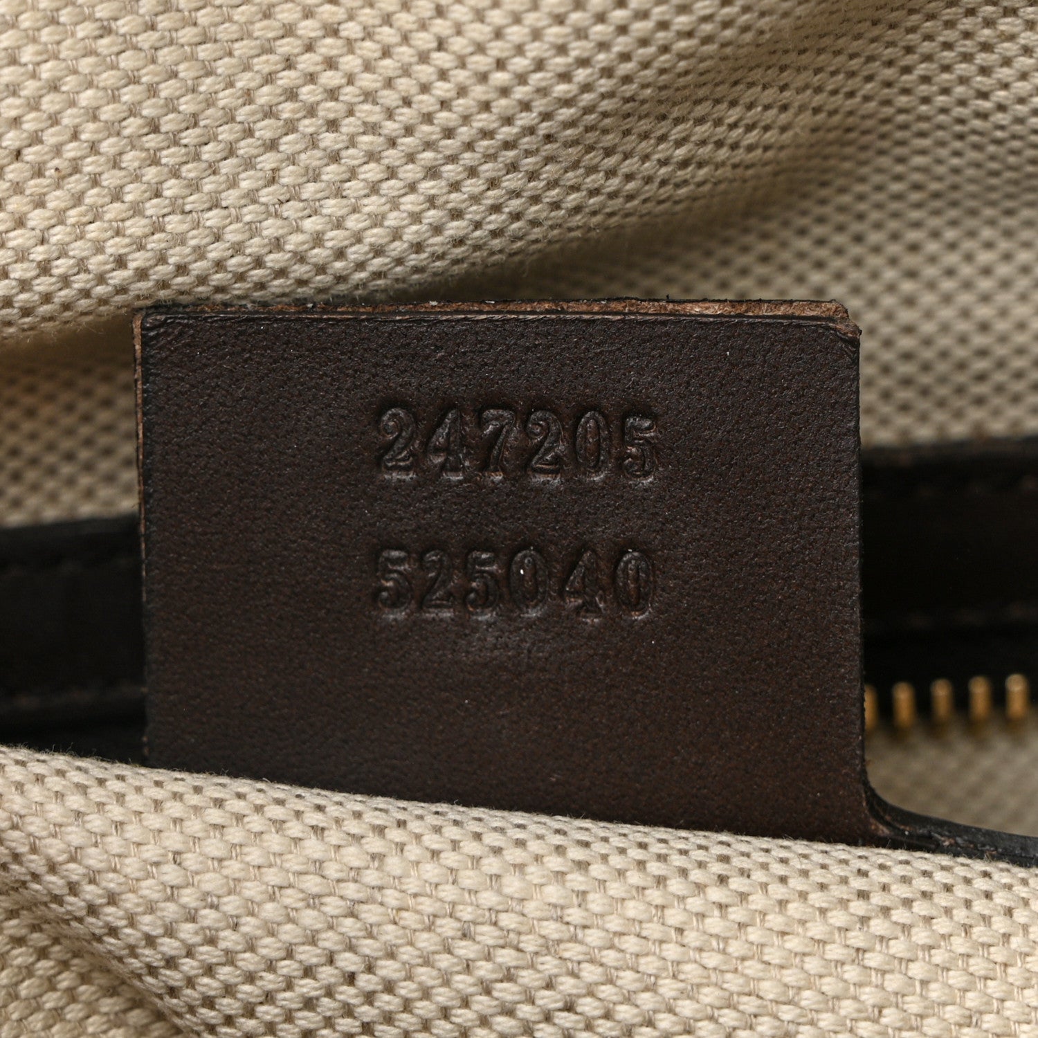 Monogram Selleria Calfskin Vintage Web Medium Boston Beige Ebony Cocoa