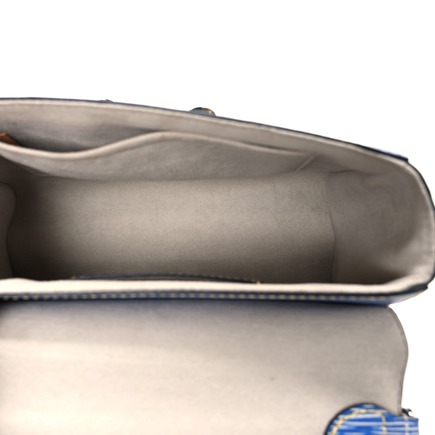 Epi Twist Shoulder Bag MM Denim Light