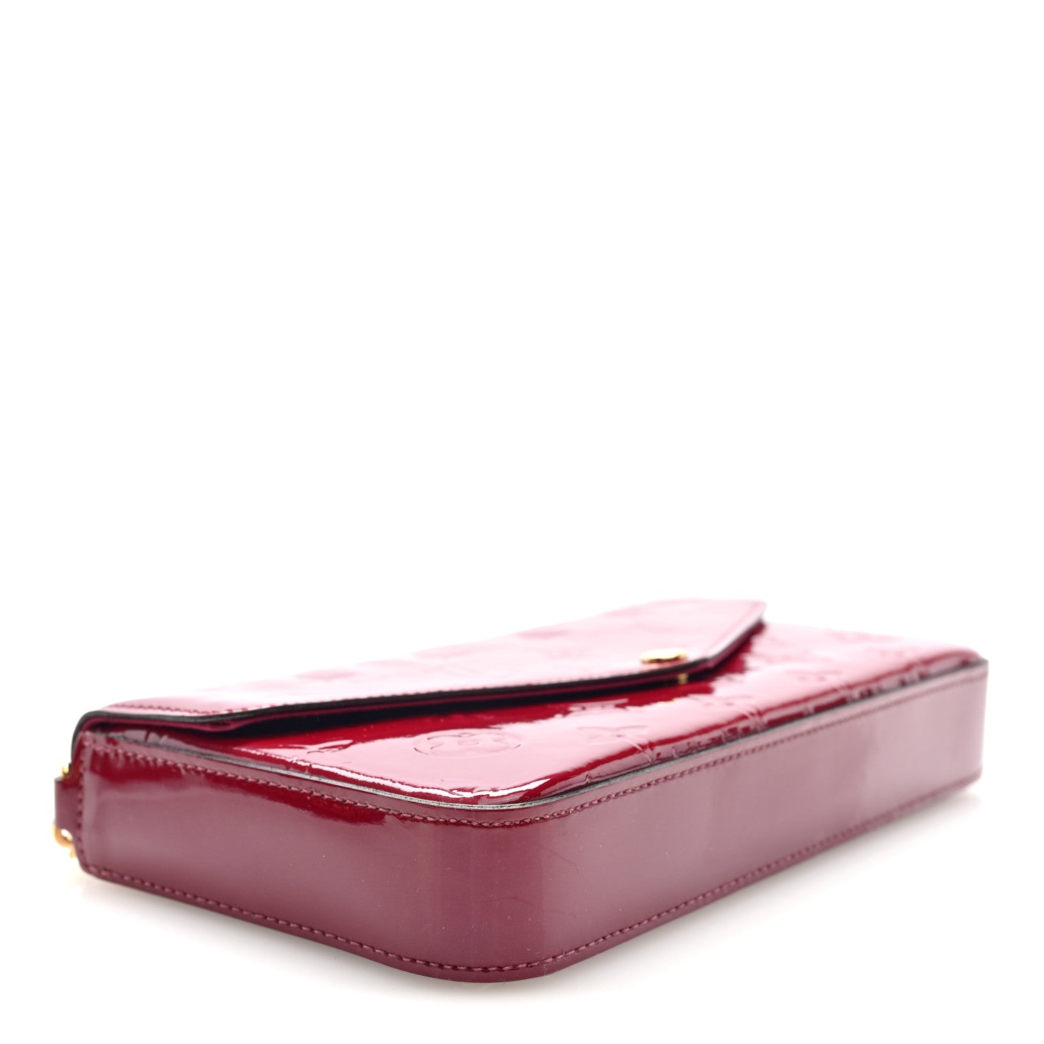 Vernis Felicie Chain Wallet Magenta