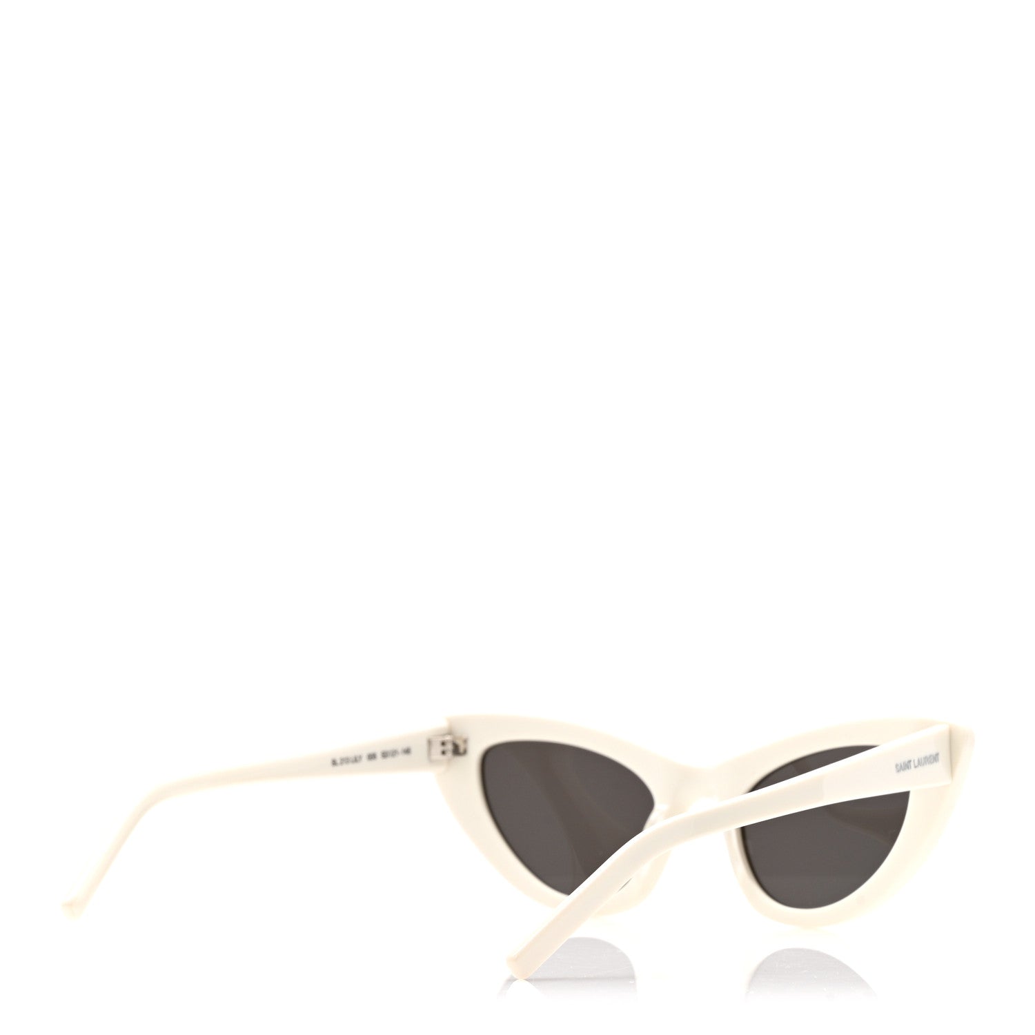Acetate Lily Cat Eye Sunglasses SL213 White