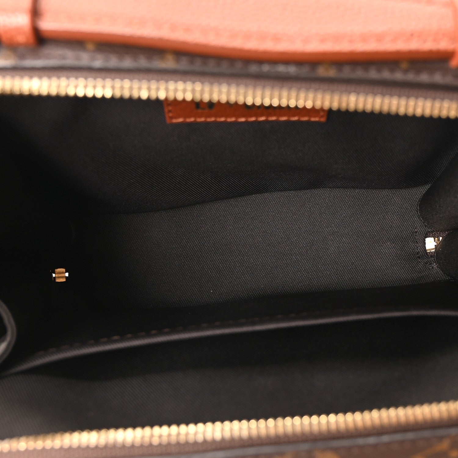 X NBA Grained Calfskin Monogram Handle Trunk Brown