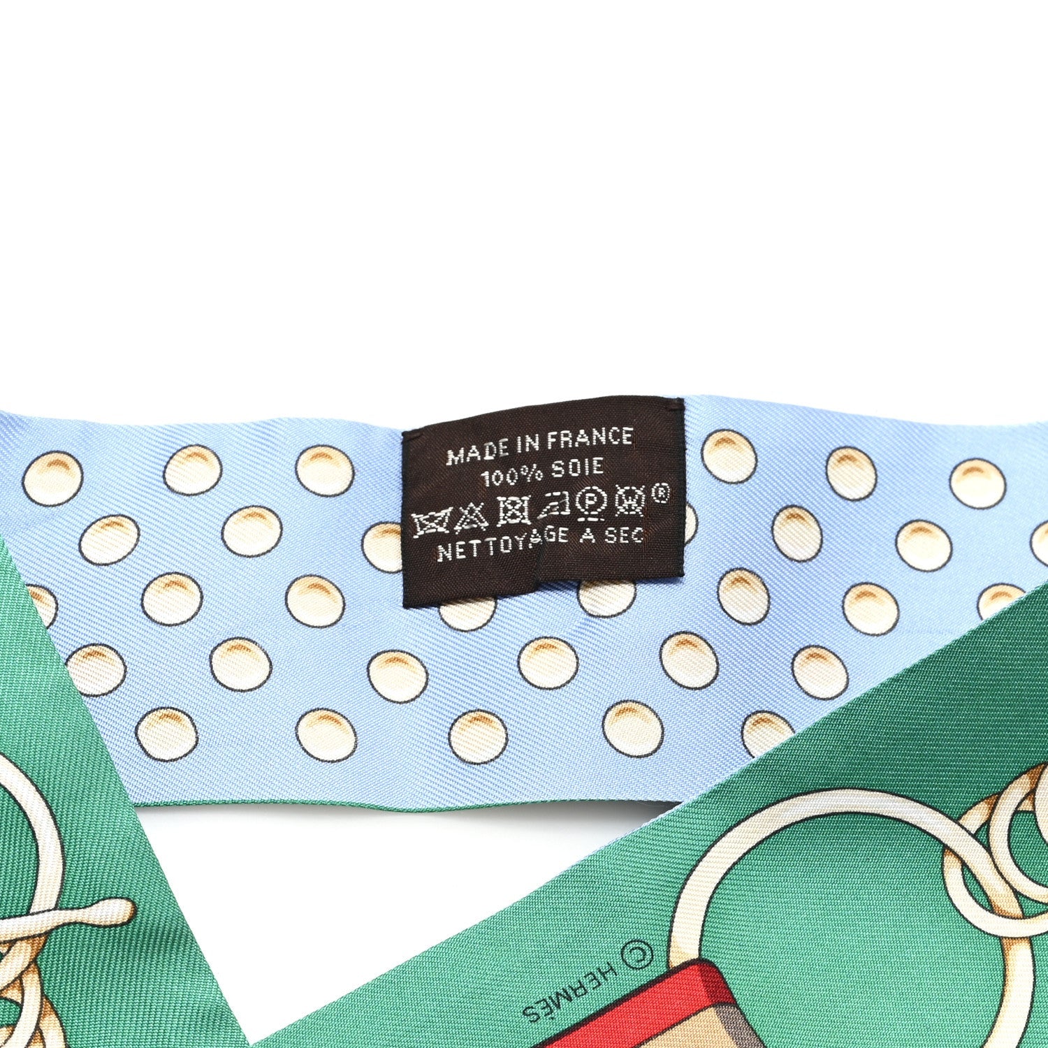 Silk Grand Tralala Twilly Bleu Ciel Vert