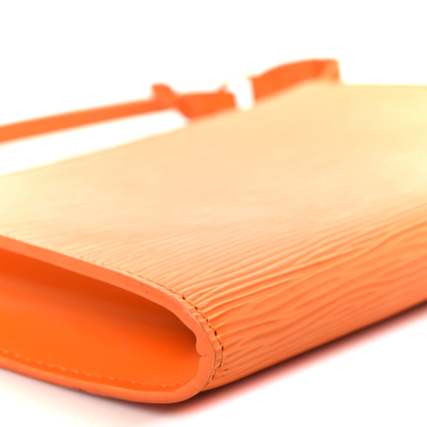 Epi Pochette Accessories 24 Mandarin