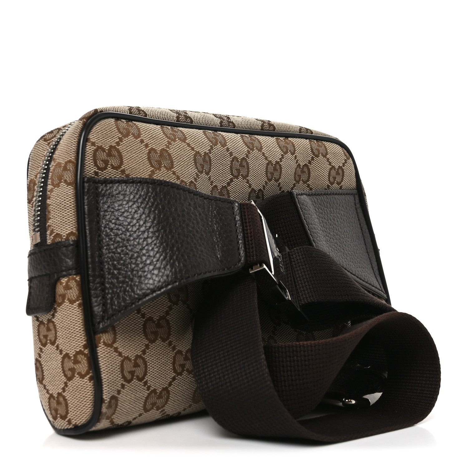 Monogram Belt Bag Dark Brown