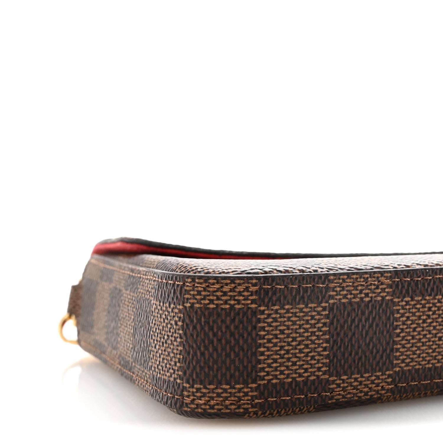 Damier Ebene Pochette Felicie Chain Wallet