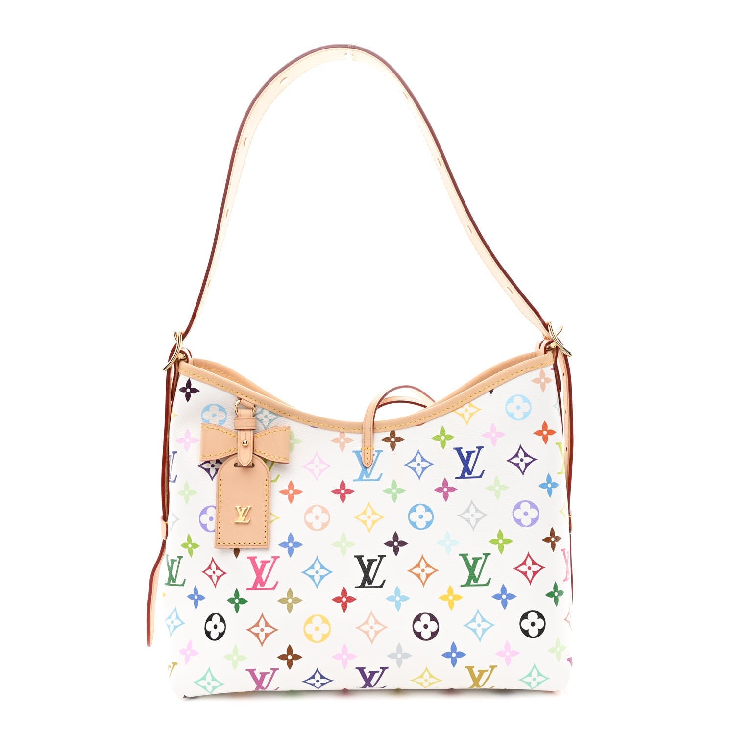 LV X TM Monogram Multicolor CarryAll PM White