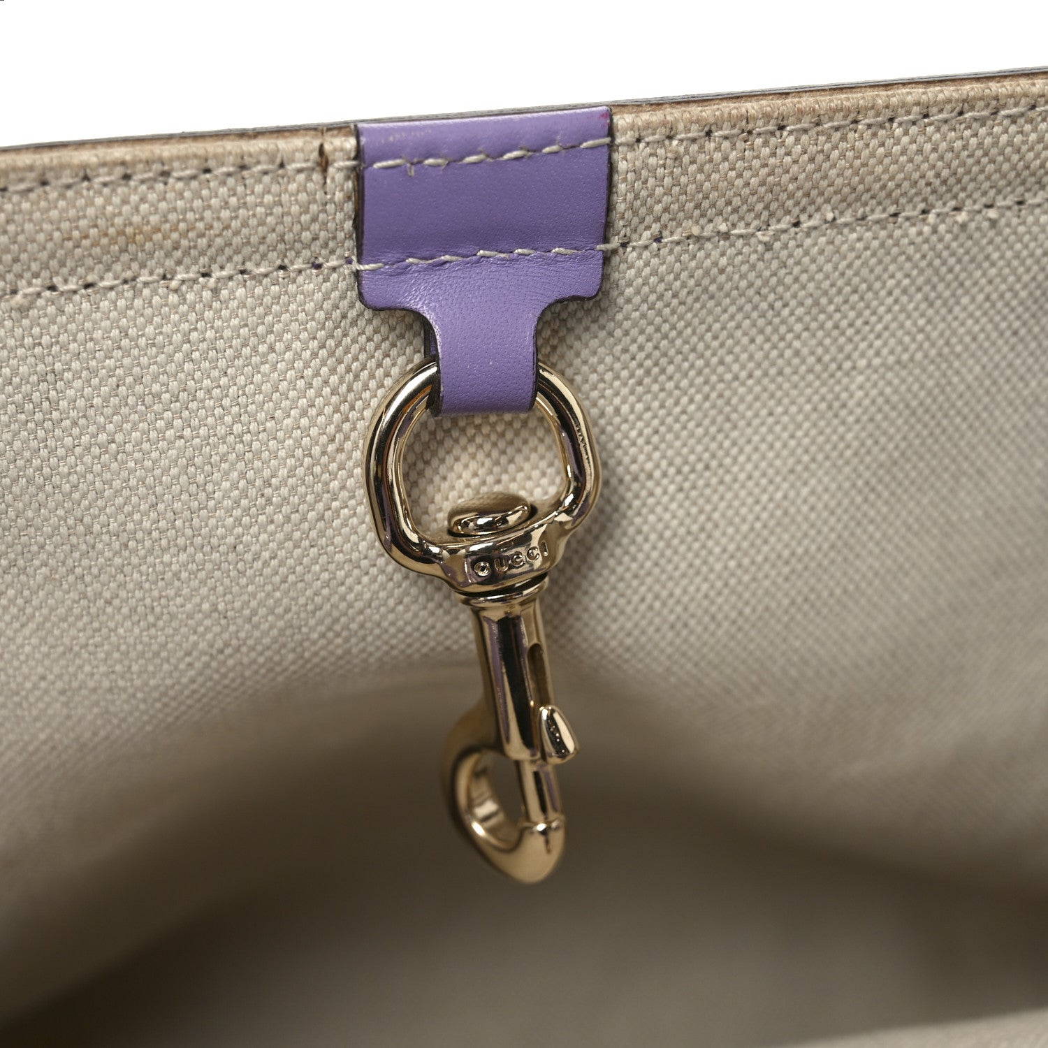 Monogram Small Craft Tote Lilac