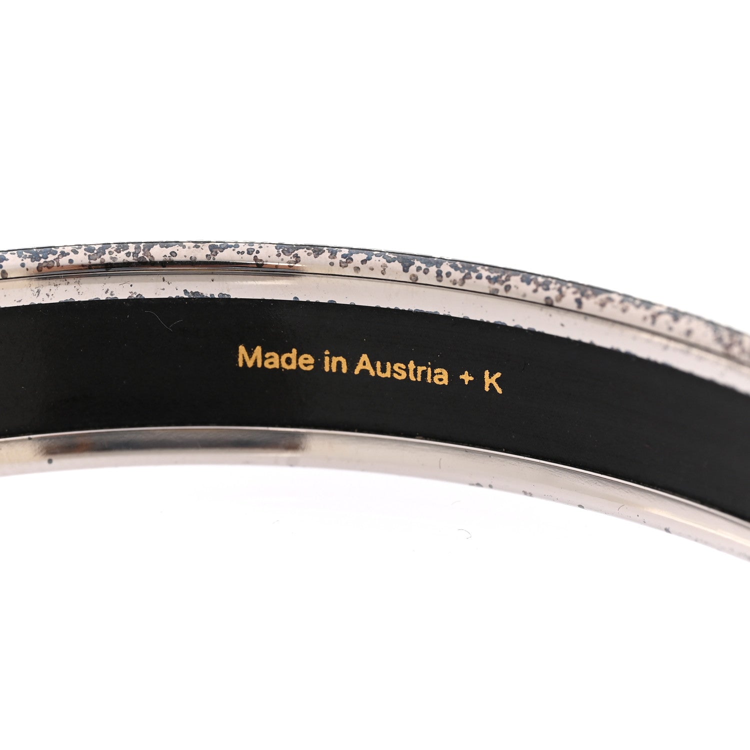Enamel Printed Stripes Narrow Bracelet 65