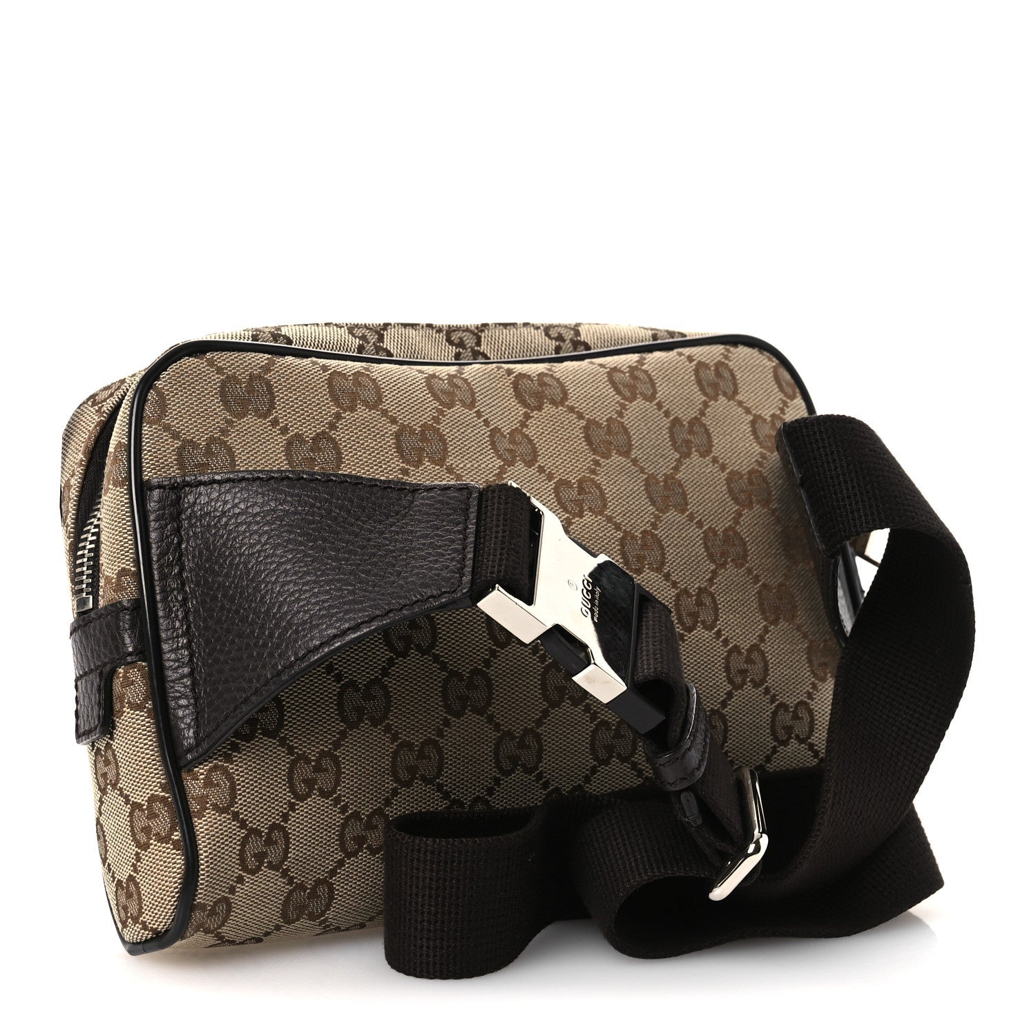 Monogram Belt Bag Dark Brown