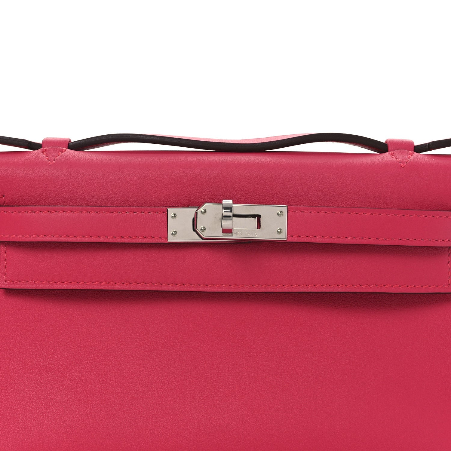 Swift Kelly Pochette Clutch Rose Extreme
