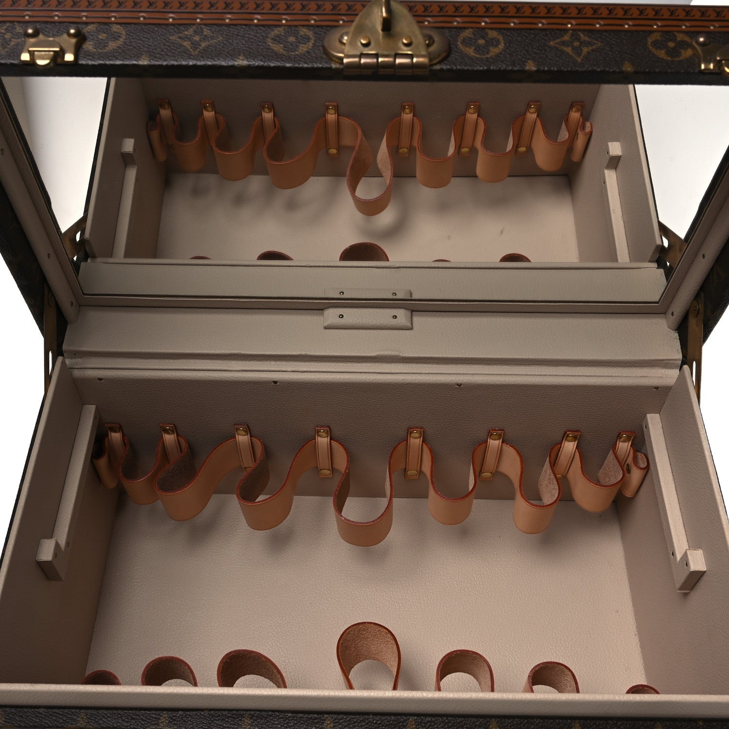 Monogram Boite Bouteilles et Glace Beauty Train Case