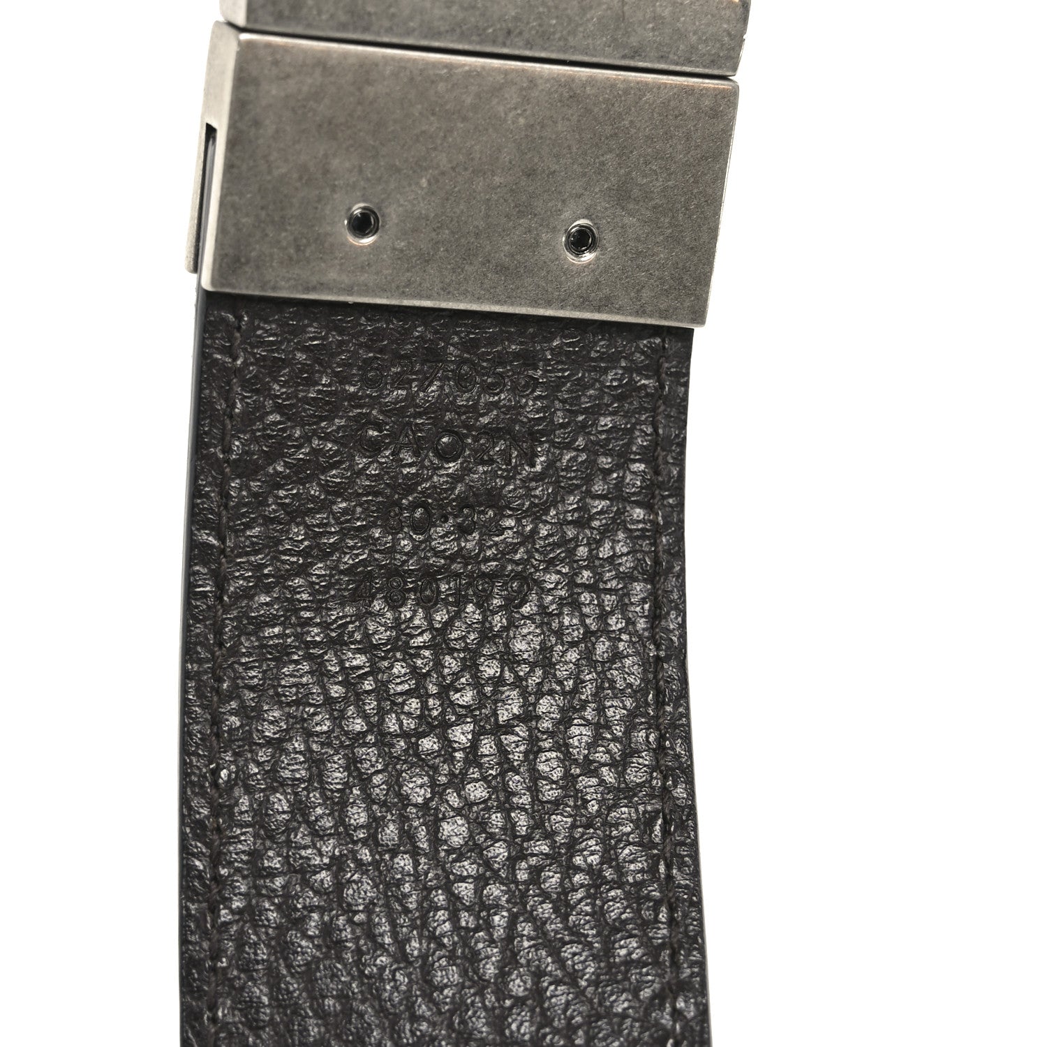 Calfskin Double G Reversible 80 32 Belt Black