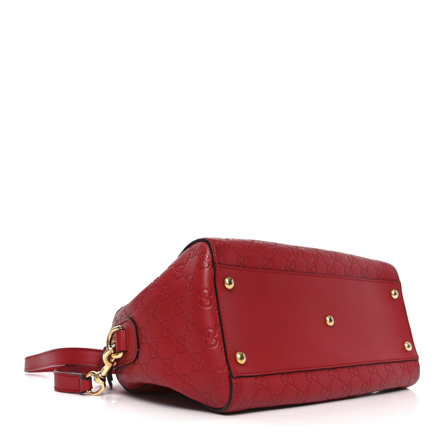 Guccissima Signature Boston Hibiscus Red