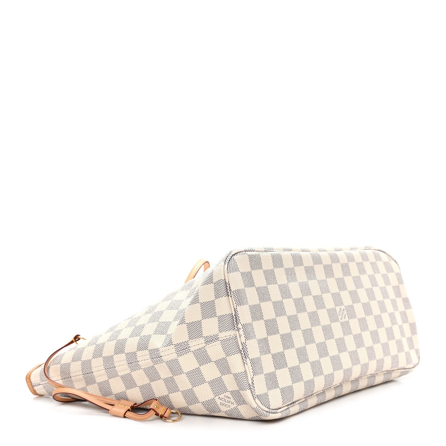 Damier Azur Neo Neverfull MM Rose Ballerine