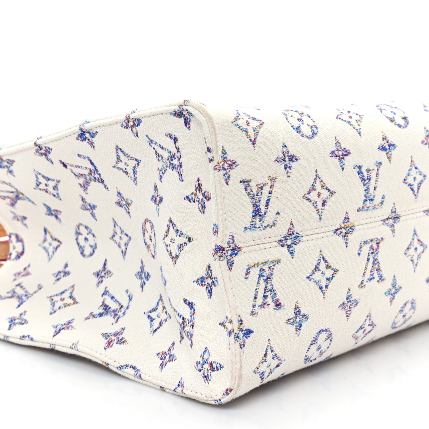 Monogram Jacquard Nautical Onthego MM Multicolor Beige