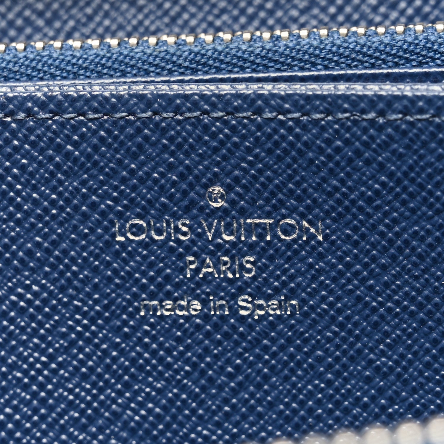 Epi Zippy Wallet Indigo