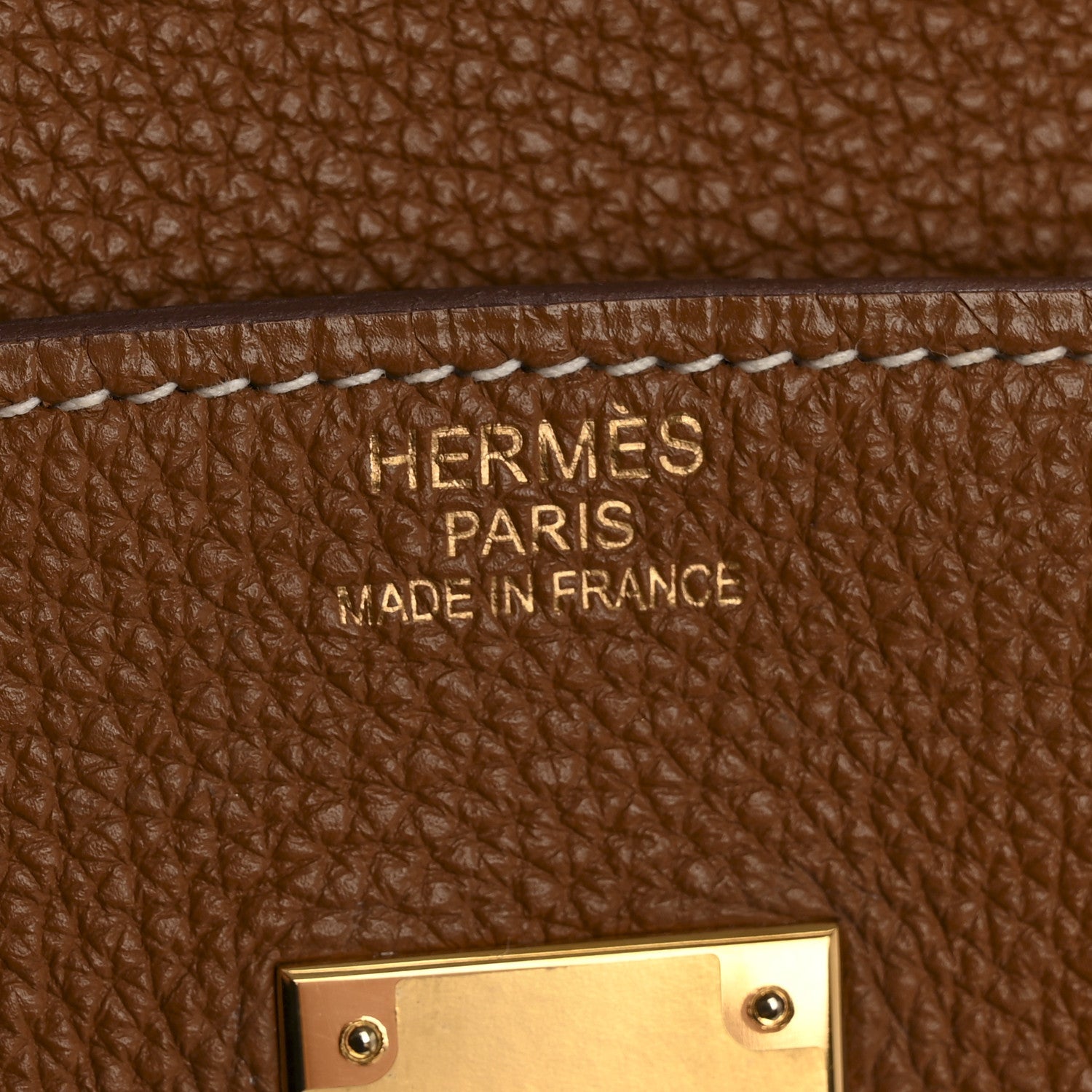Togo Birkin 35 Gold