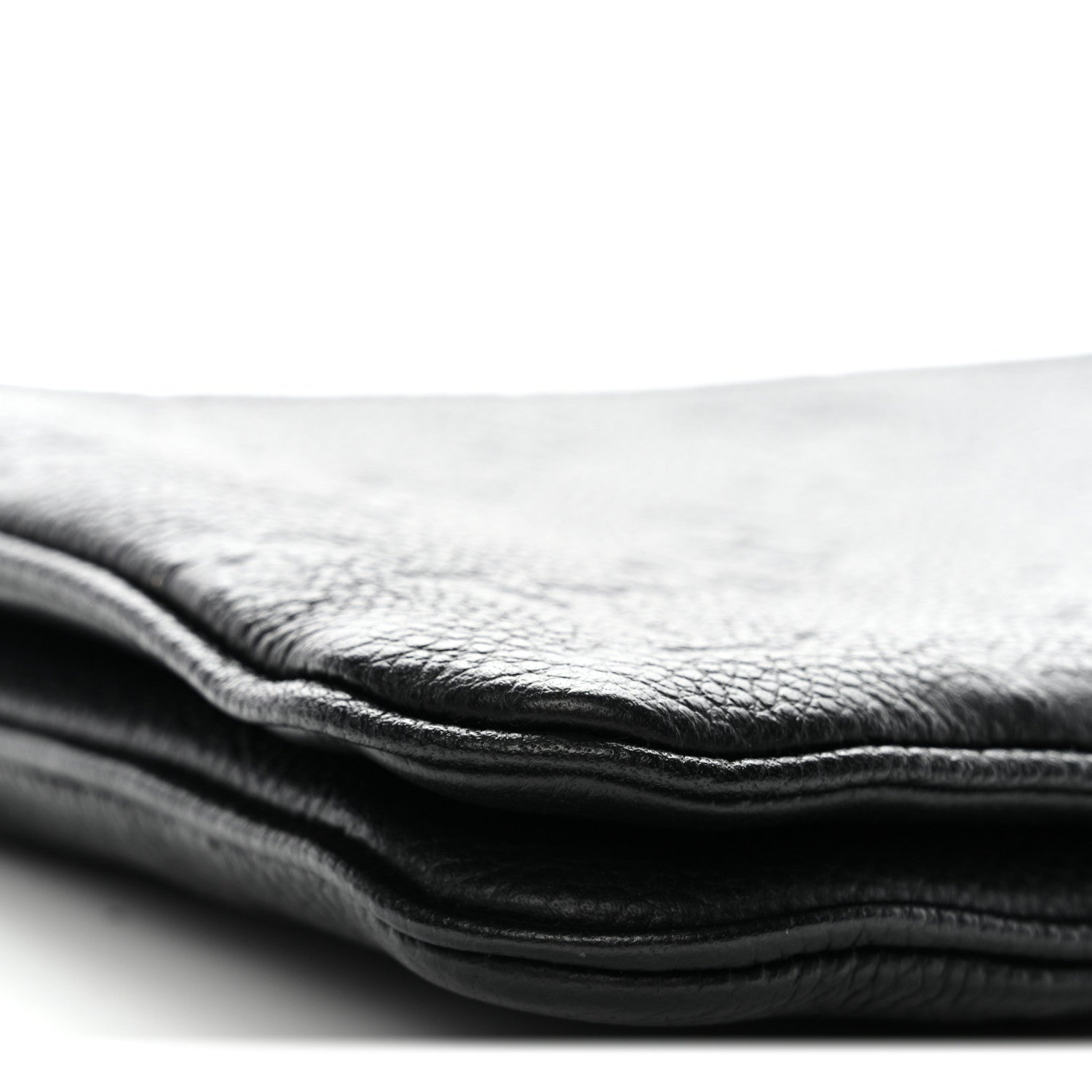 Empreinte Double Zip Pochette Black